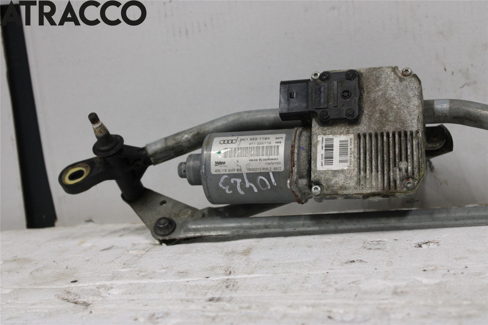 Audi A4/S4 08-11 Viskermotor Frontrute