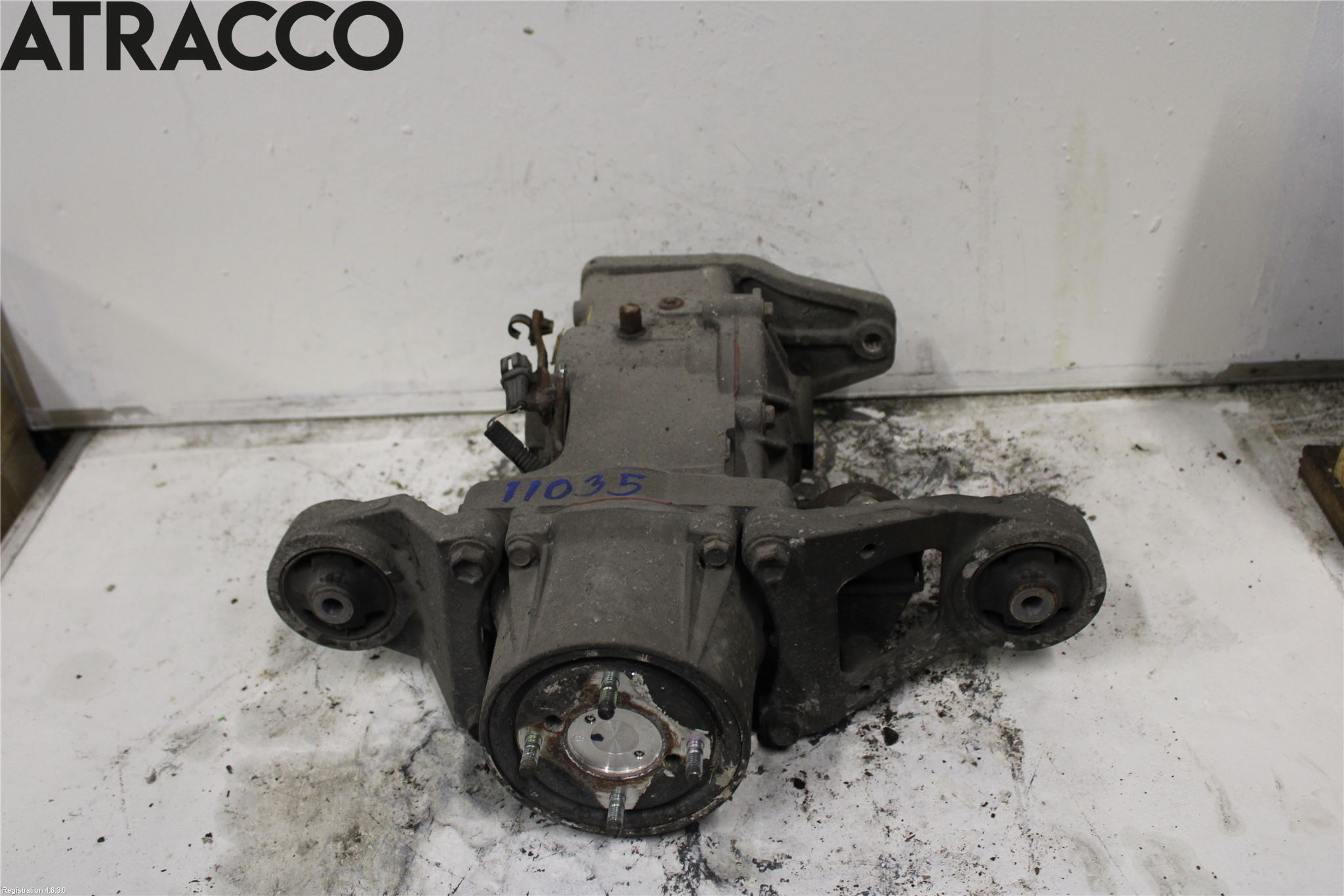 Toyota RAV 4 06-12 Bakaksel Kardang Bak -Diff