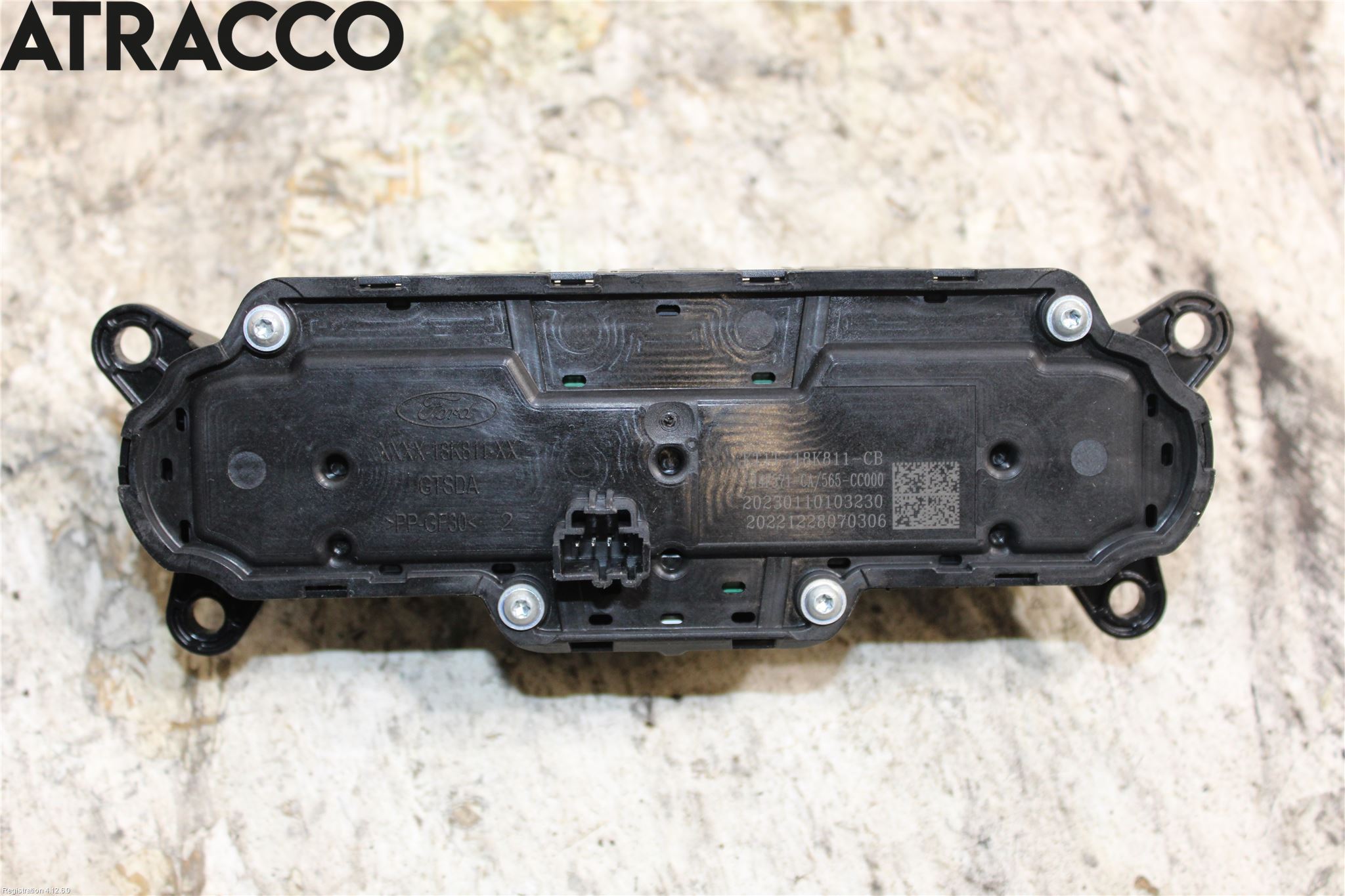 Ford TRANSIT/TOURNEO CONNECT 13-22 Varme Ac Betjening-Display