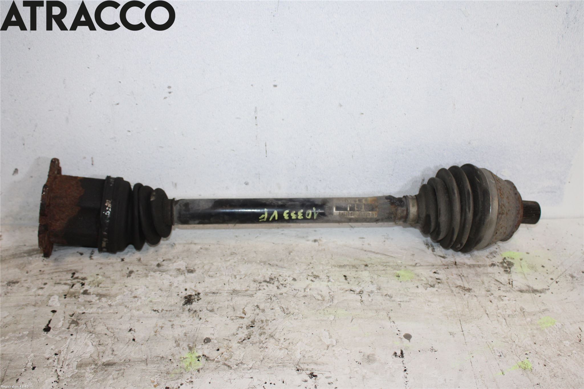 Audi A6/S6     05-11 Drivaksel Foran Kompl Venstre