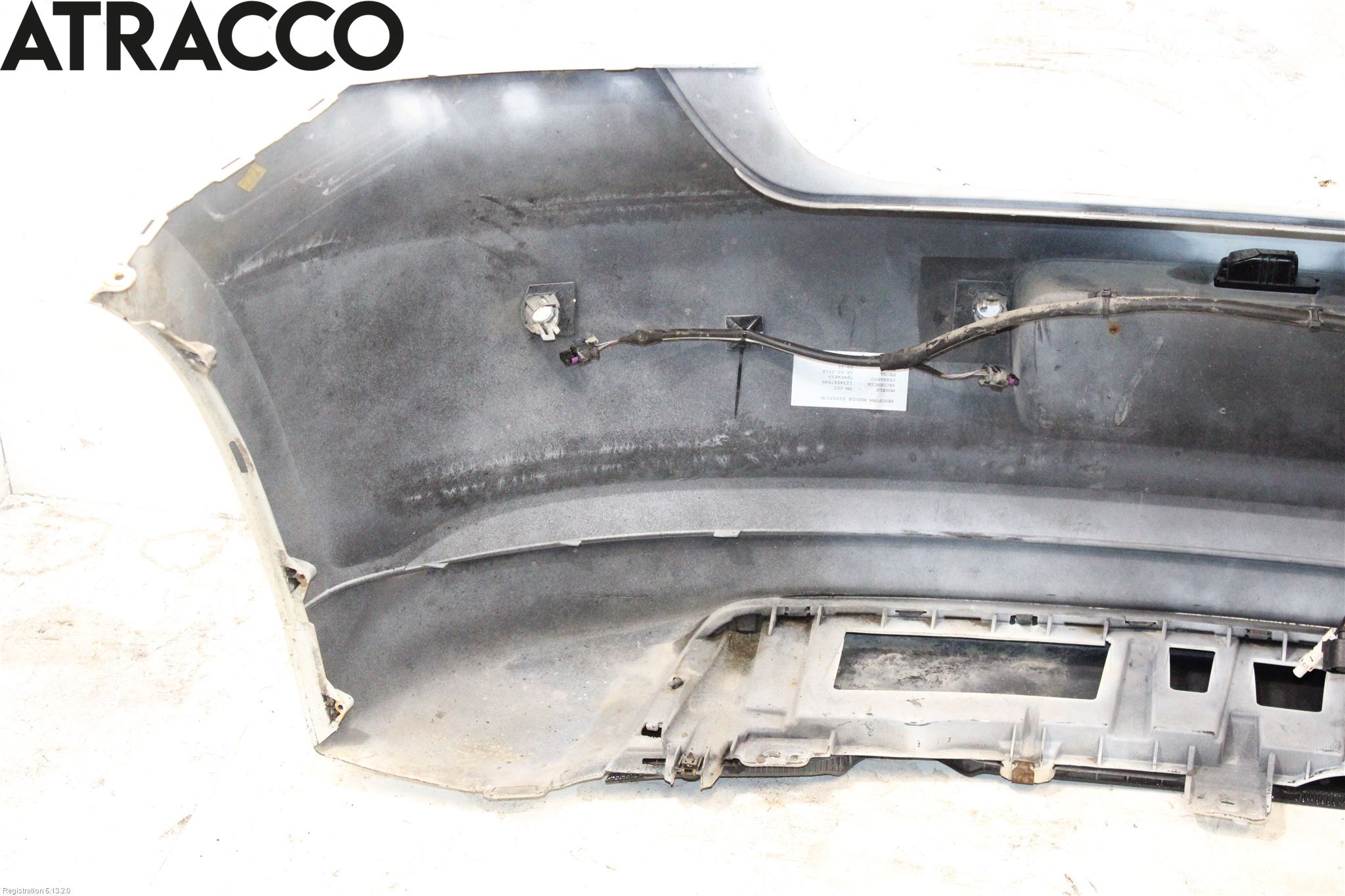 Volkswagen VW POLO 10-17 Støtfanger Bak