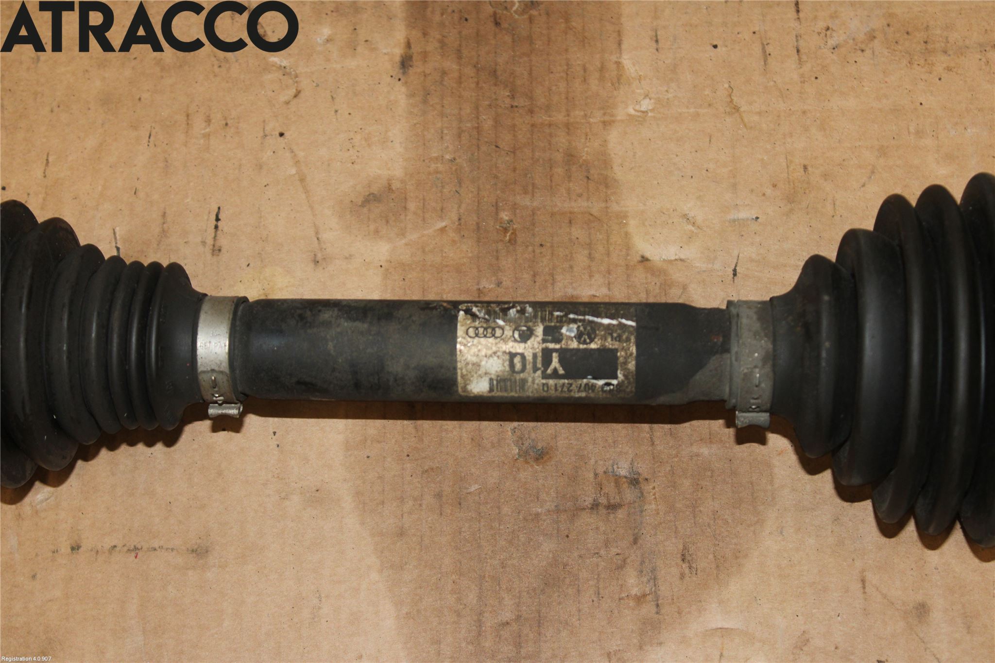 Audi A4/S4 08-11 Drivaksel Foran Kompl Høyre