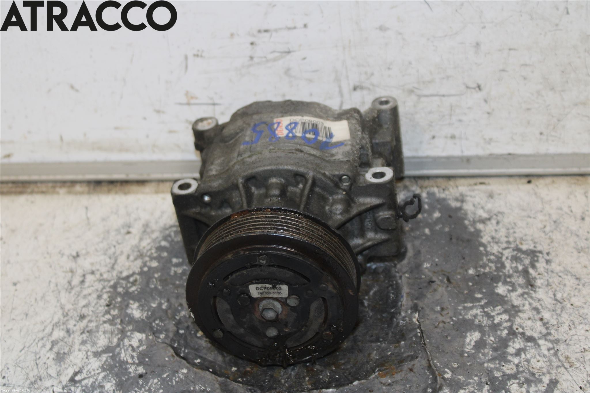 Fiat 500 07- Varme Ac Kompressor