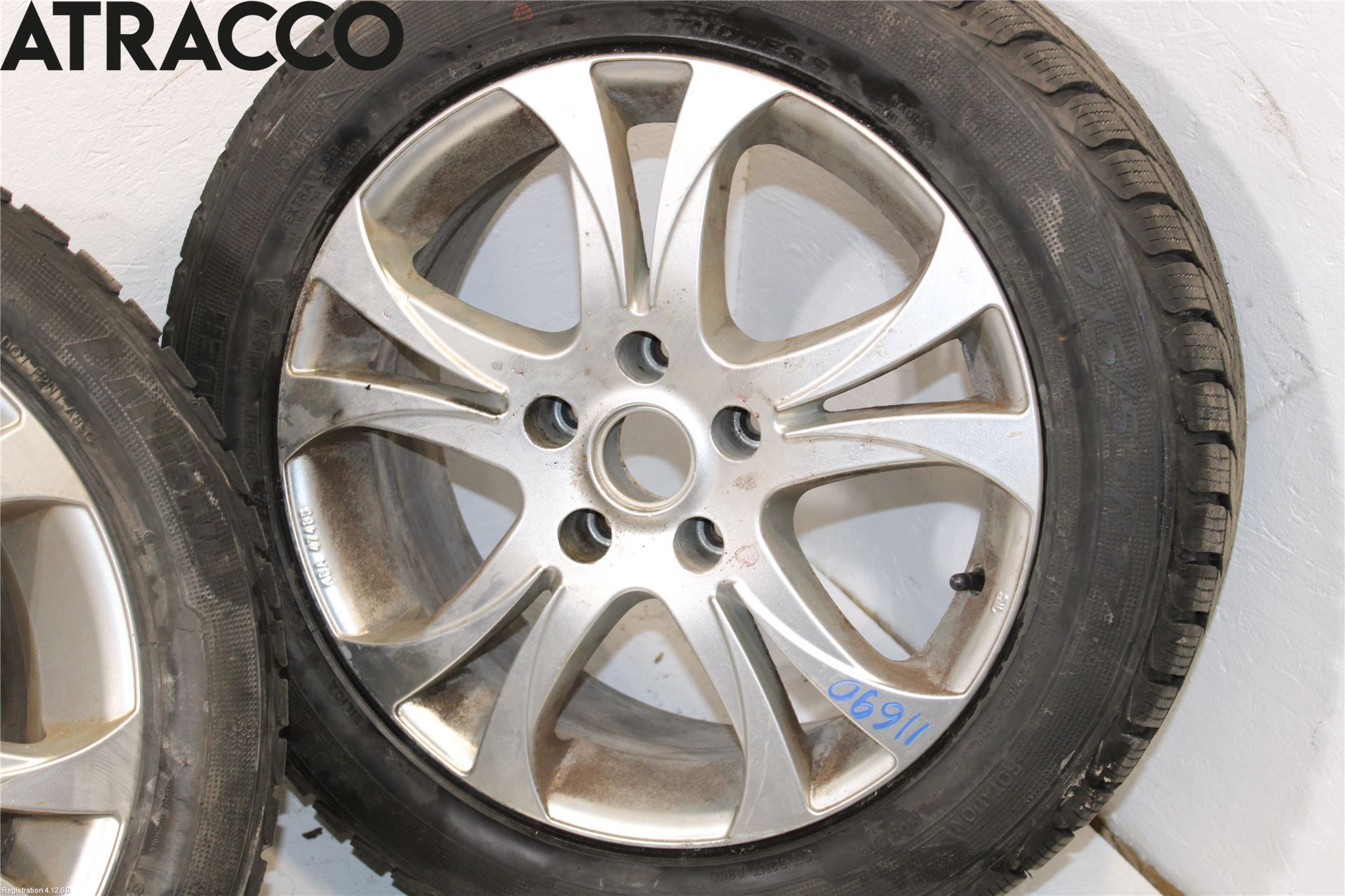 Opel INSIGNIA 09-16 Dekk Vinter På Alu Felg 4Stk