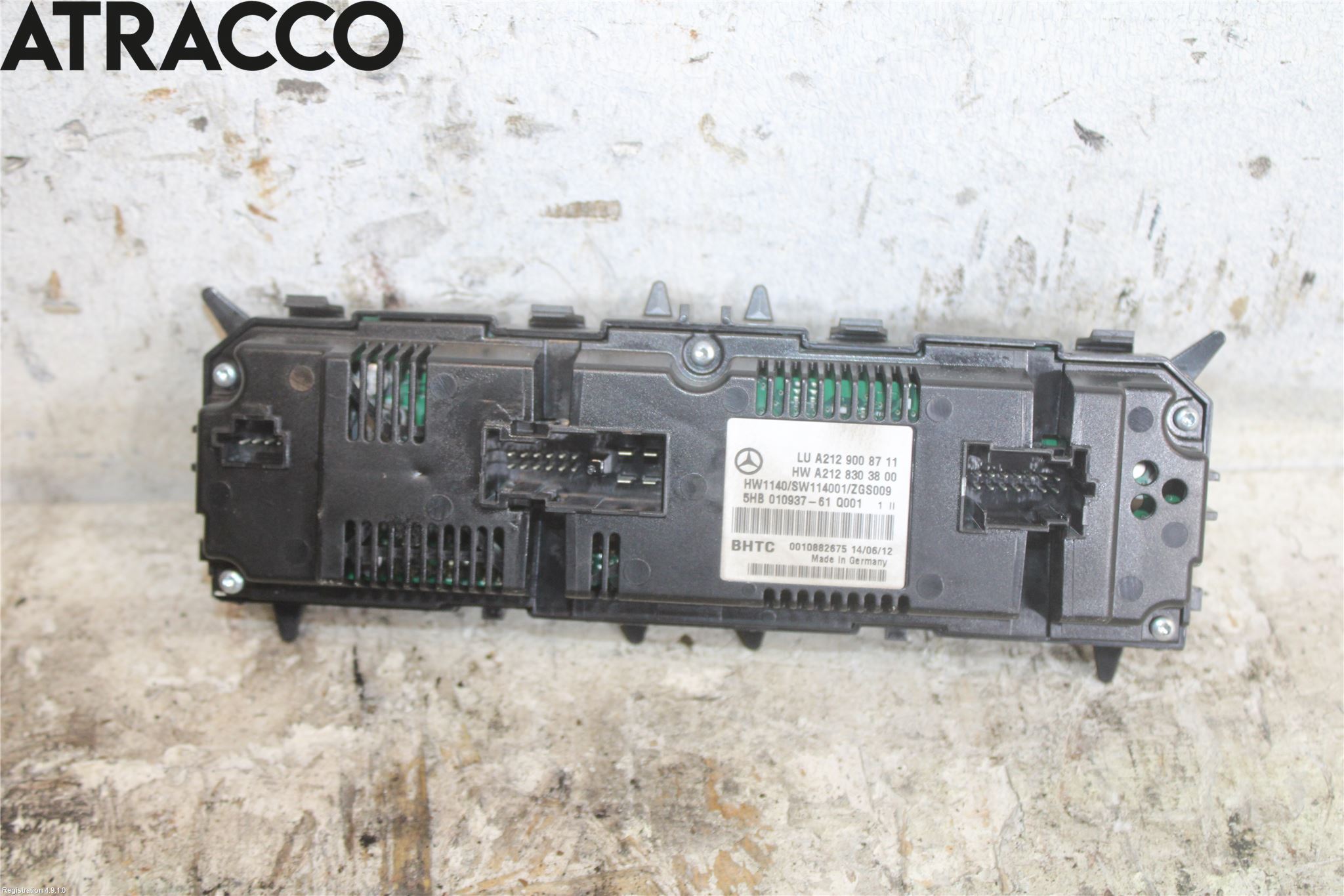 Mercedes-Benz MB E-KLASS (W212) 09-16 Varme Ac Betjening-Display