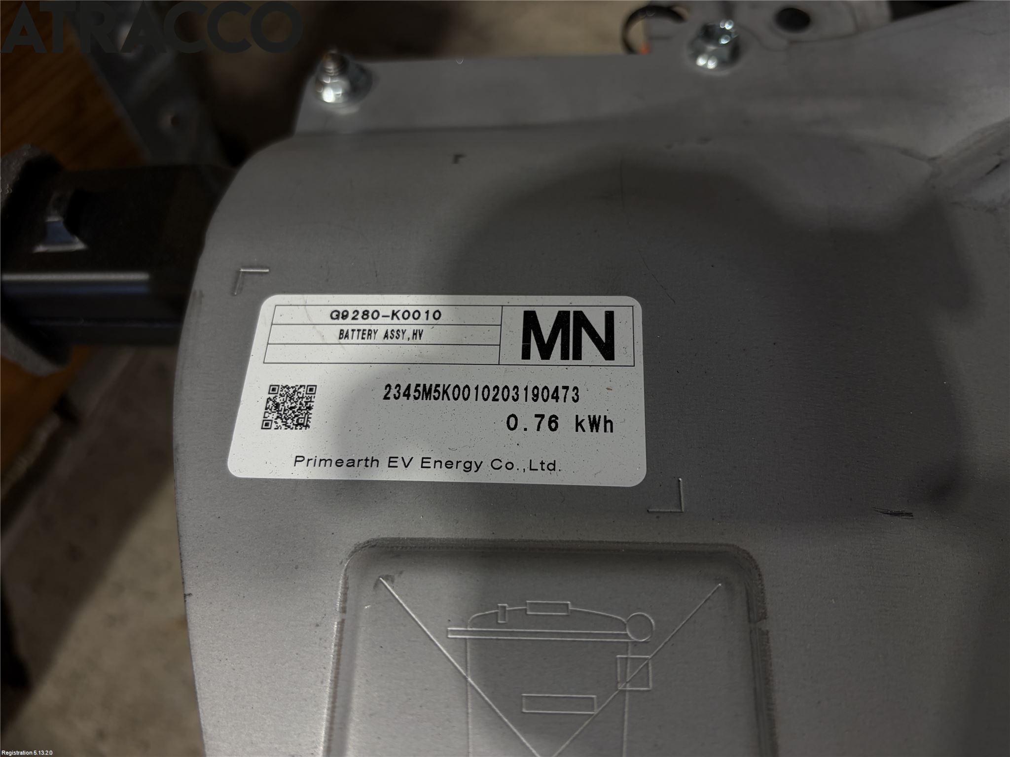 Toyota YARIS XP21 20- Hybrid Batteri