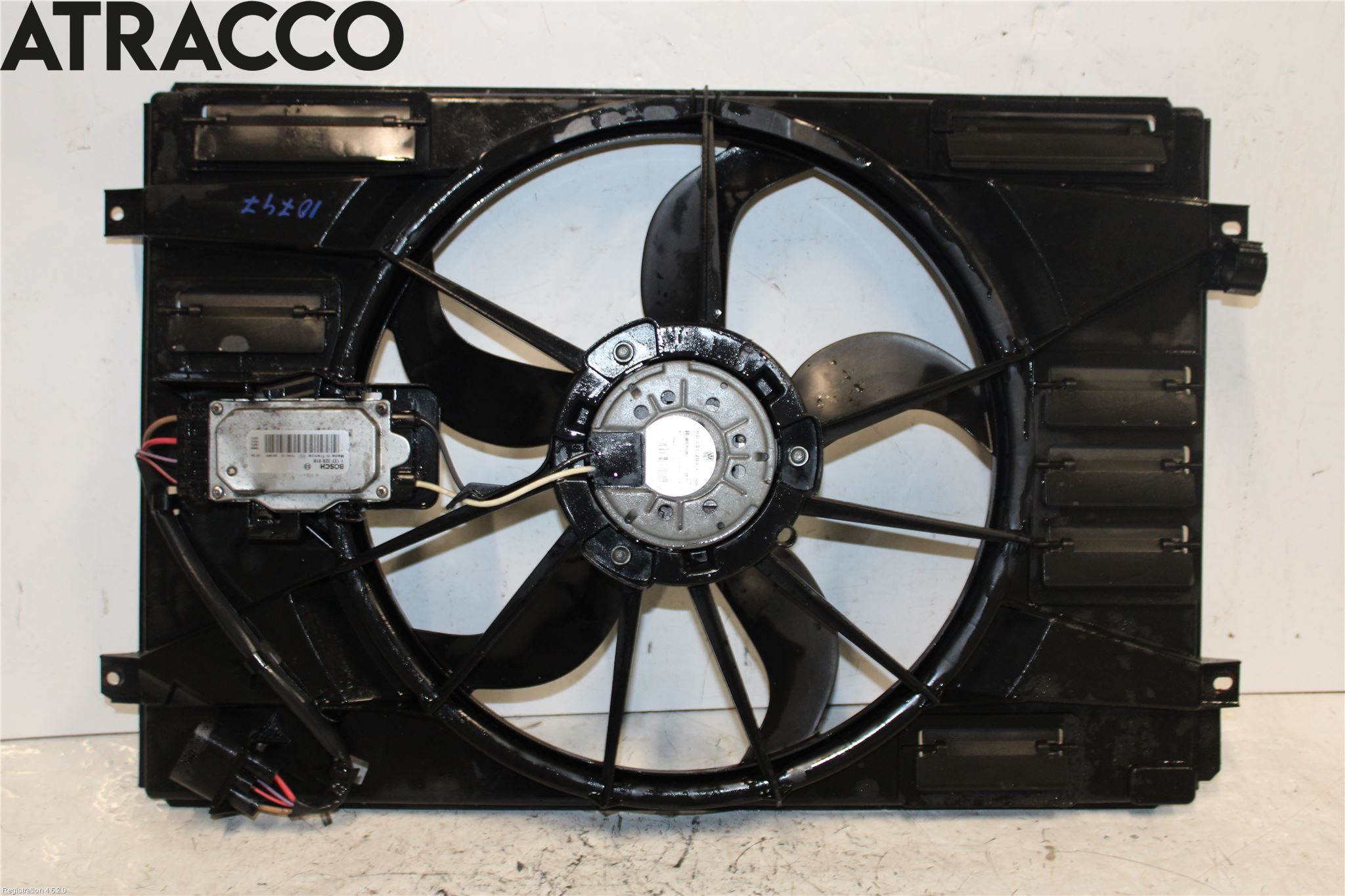 Volkswagen VW GOLF VI 09-13 Kjølevifte Elektrisk