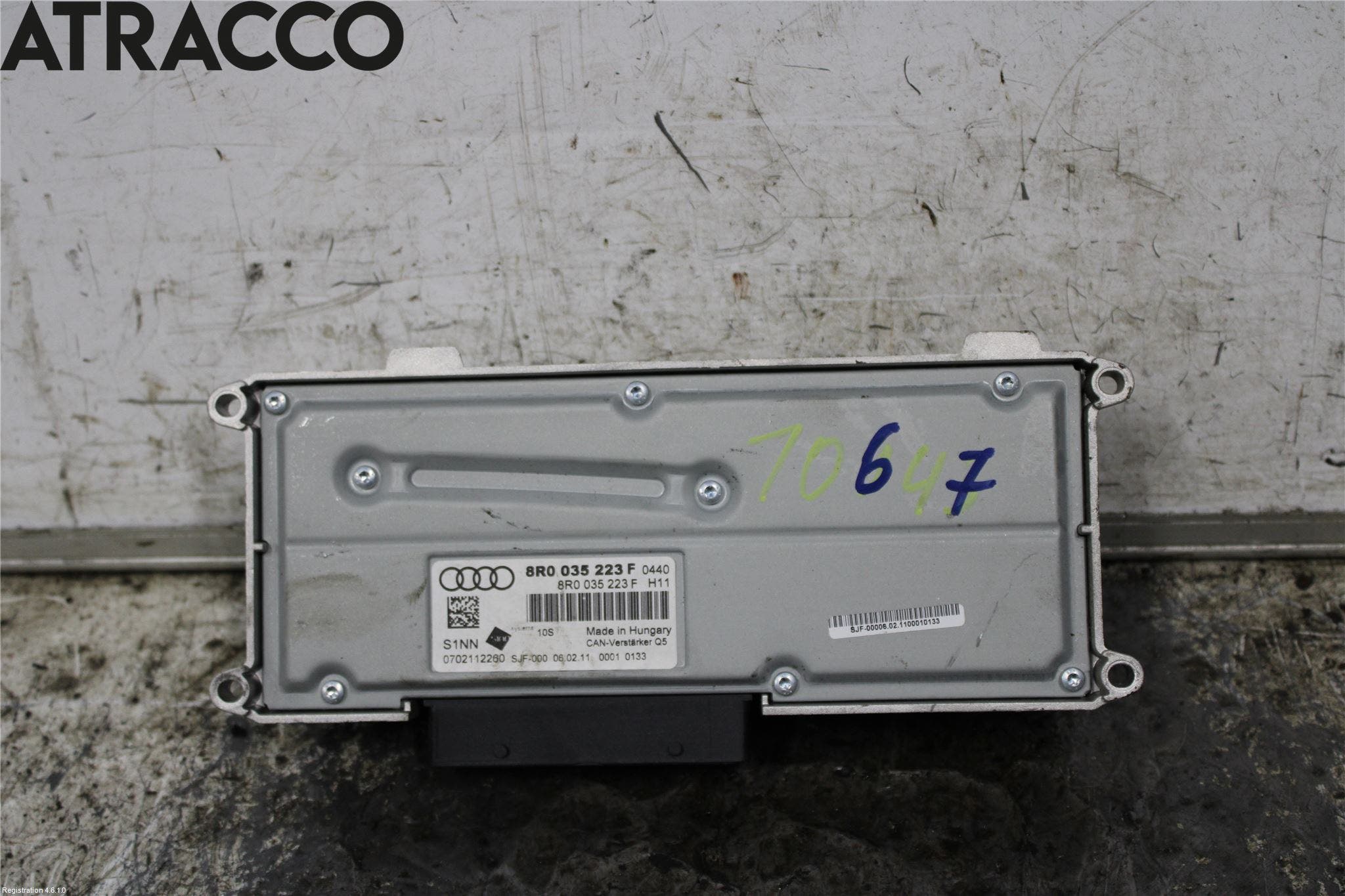 Audi A4/S4 08-11 Stereo Forsterker