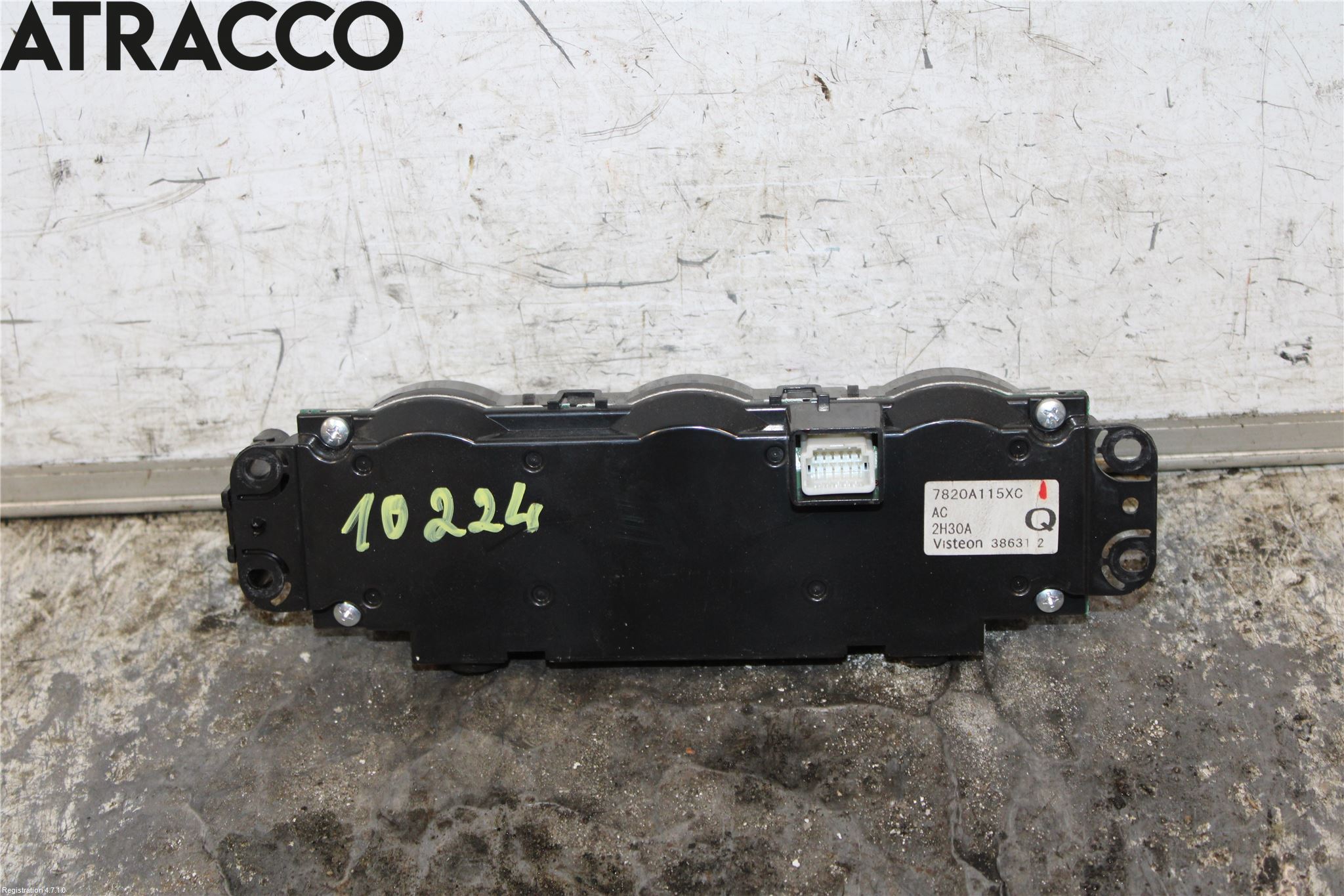 Peugeot 4008 Varme Ac Betjening-Display