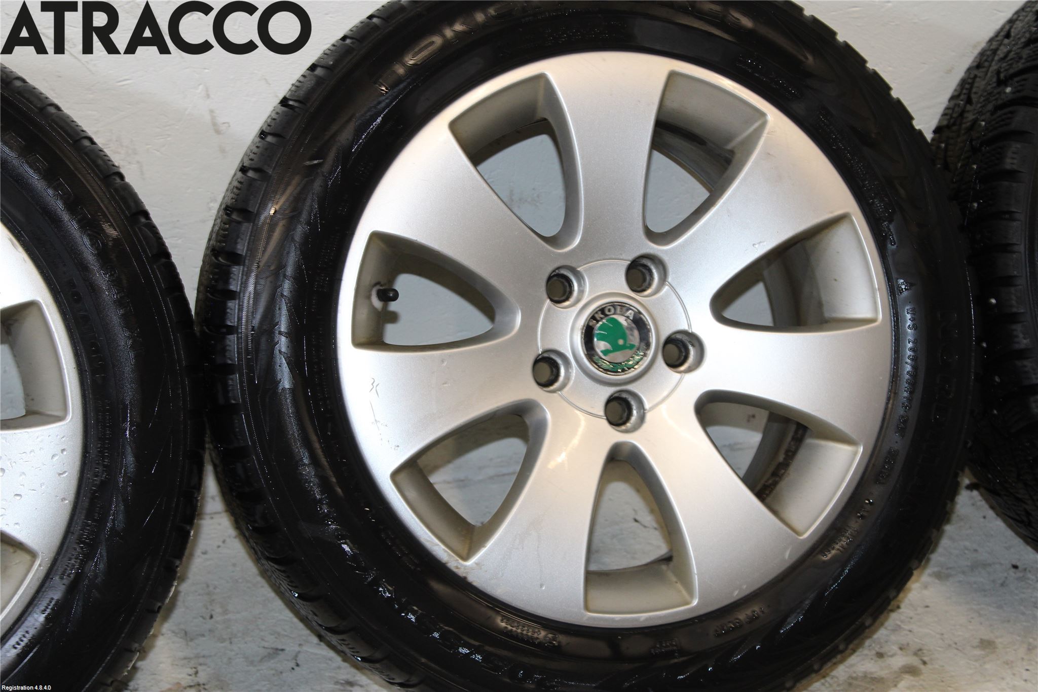 Skoda SUPERB 09-15 Dekk Vinter På Alu Felg 4Stk