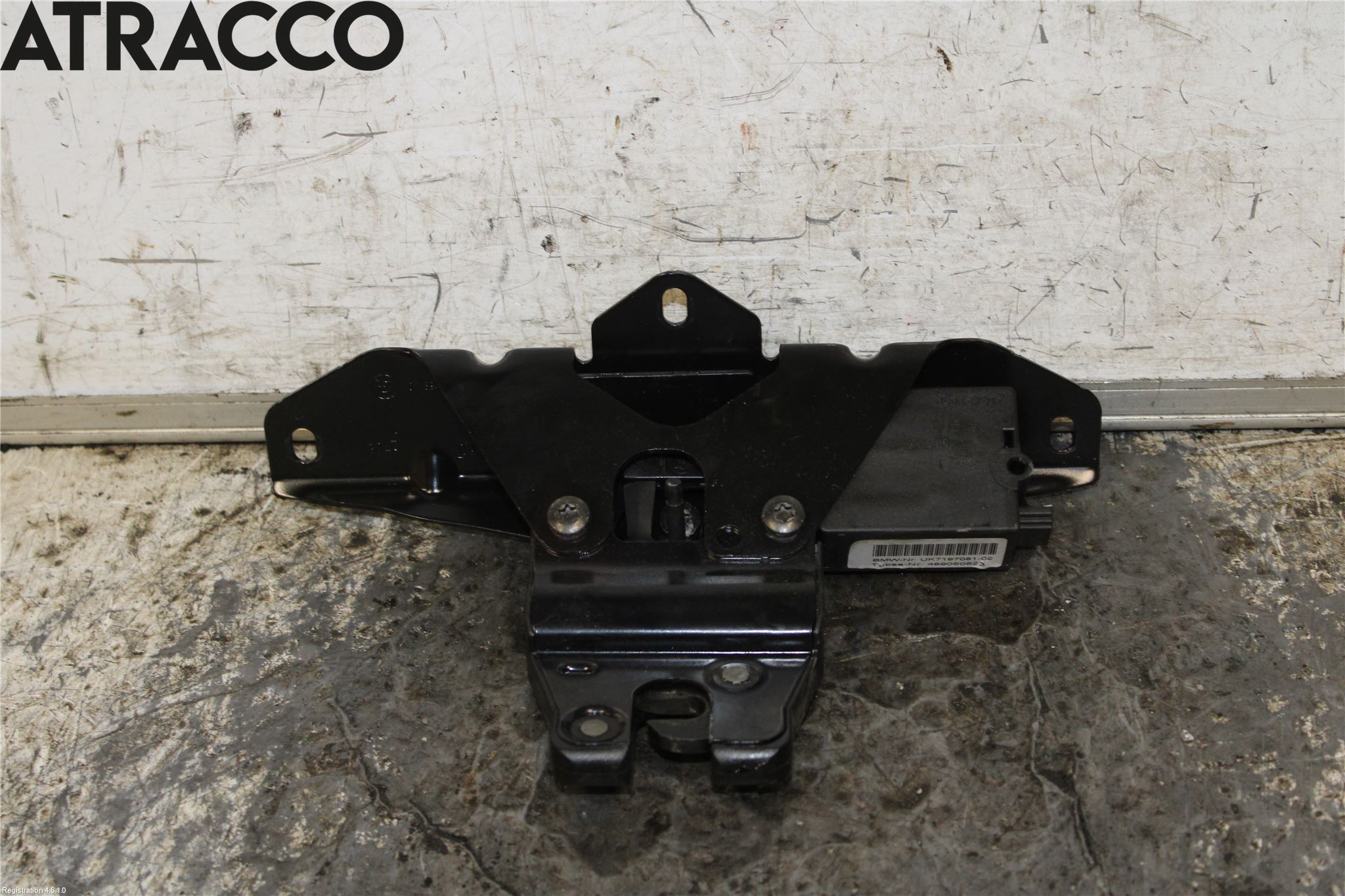 BMW X6 E71/E72   08-14 Bakluke-Lokk Låsekasse