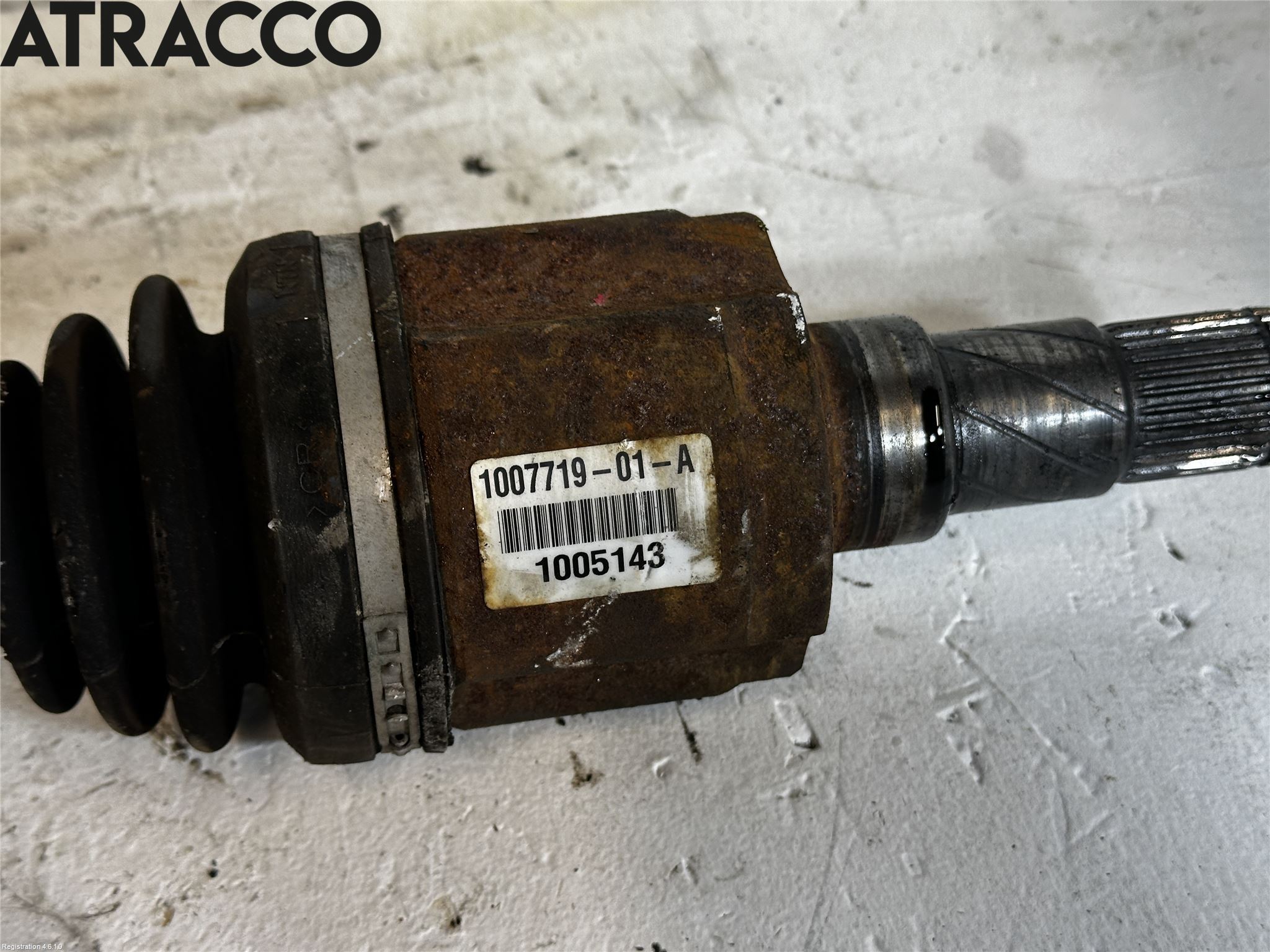 Tesla MODEL S 13- Drivaksel Bak Kompl Venstre