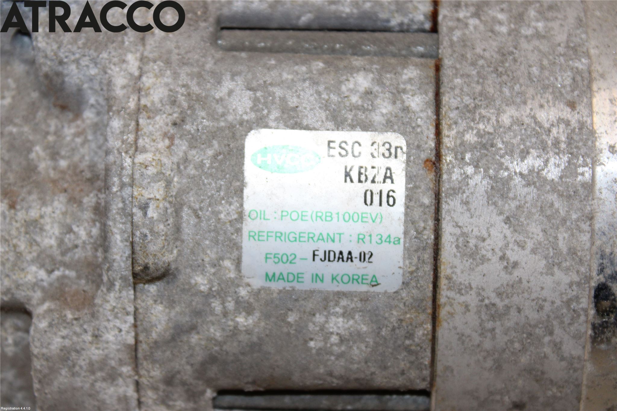 Kia SOUL 09- Varme Ac Kompressor