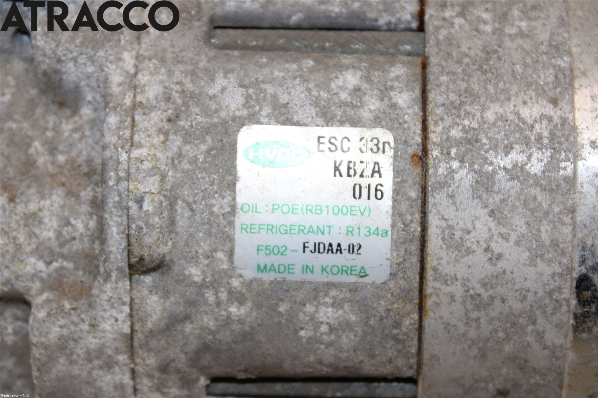 Kia SOUL 09- Varme Ac Kompressor