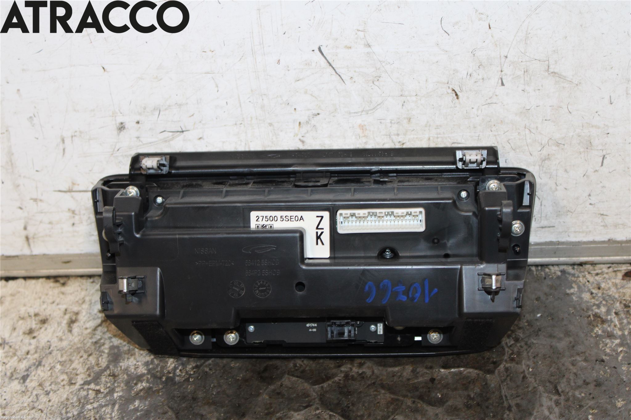 Nissan LEAF 18- Varme Ac Betjening-Display