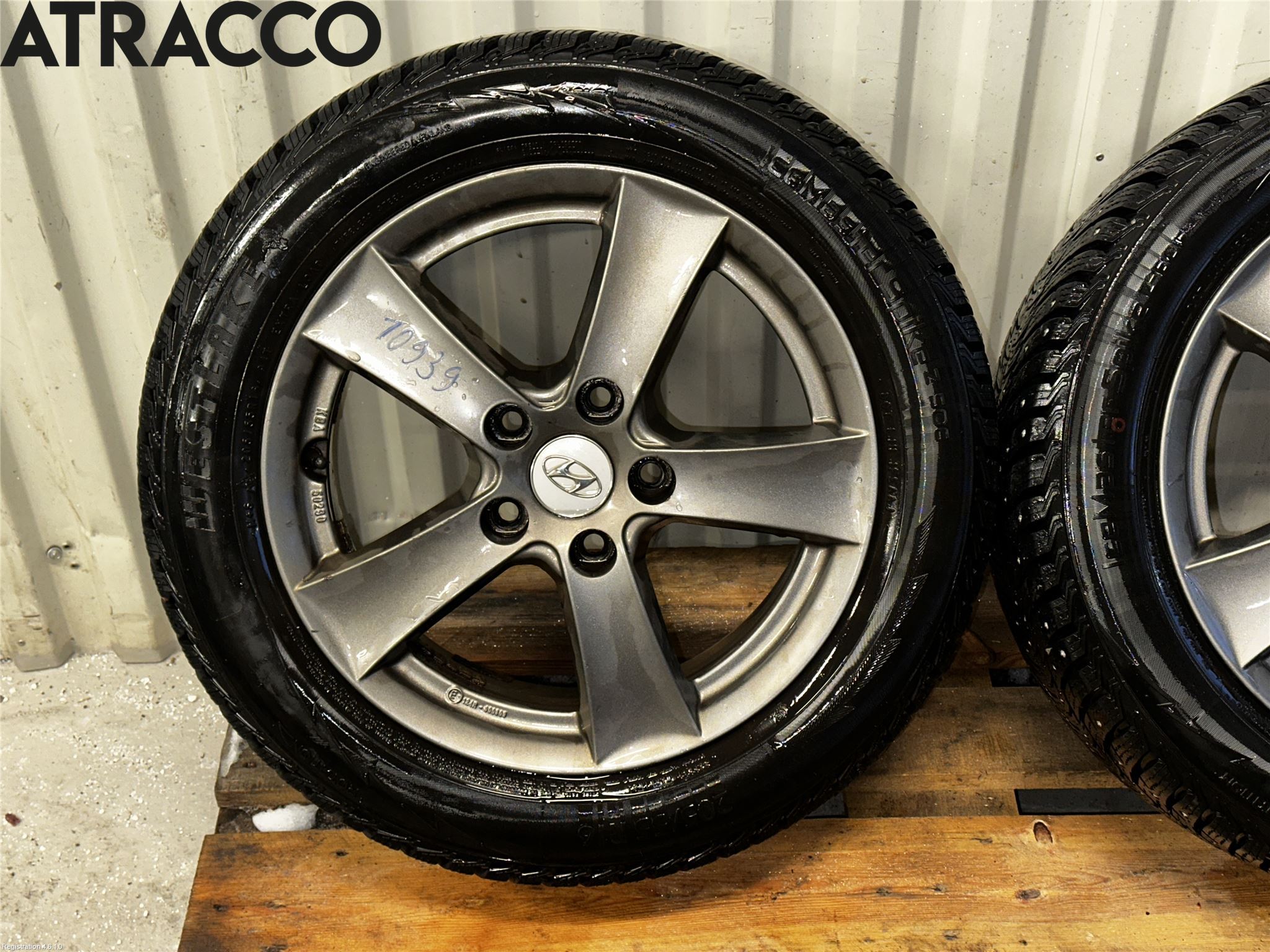 Hyundai i30 GD 13-17 Dekk Vinter På Alu Felg 4Stk