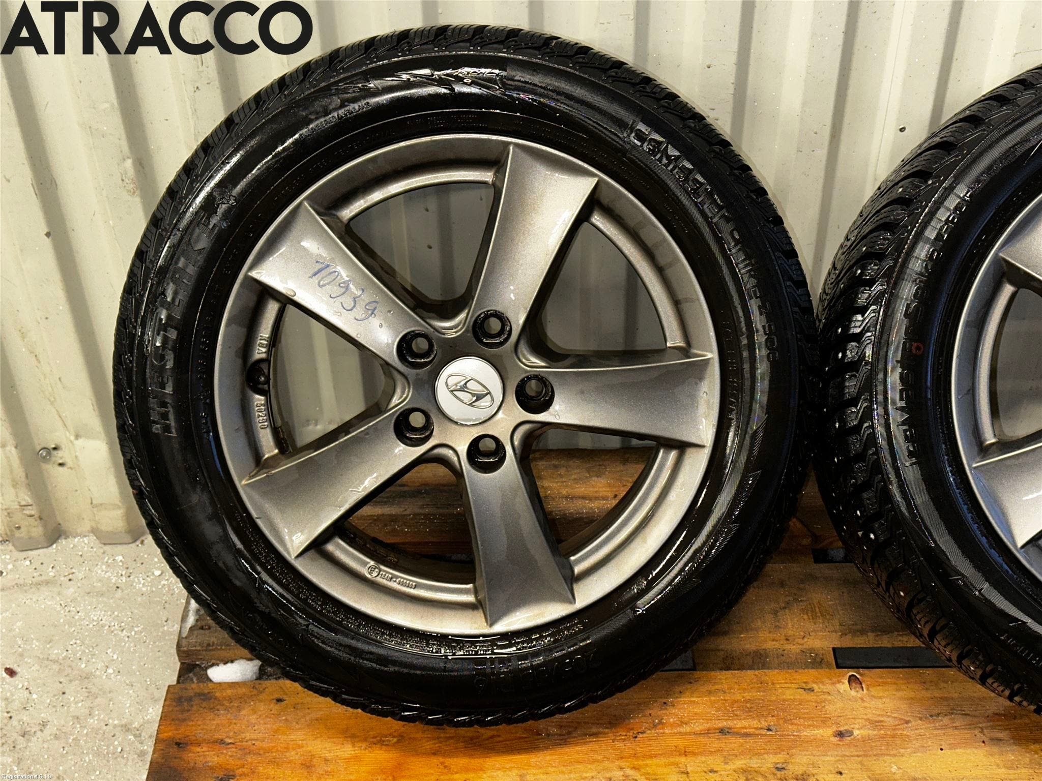 Hyundai i30 GD 13-17 Dekk Vinter På Alu Felg 4Stk