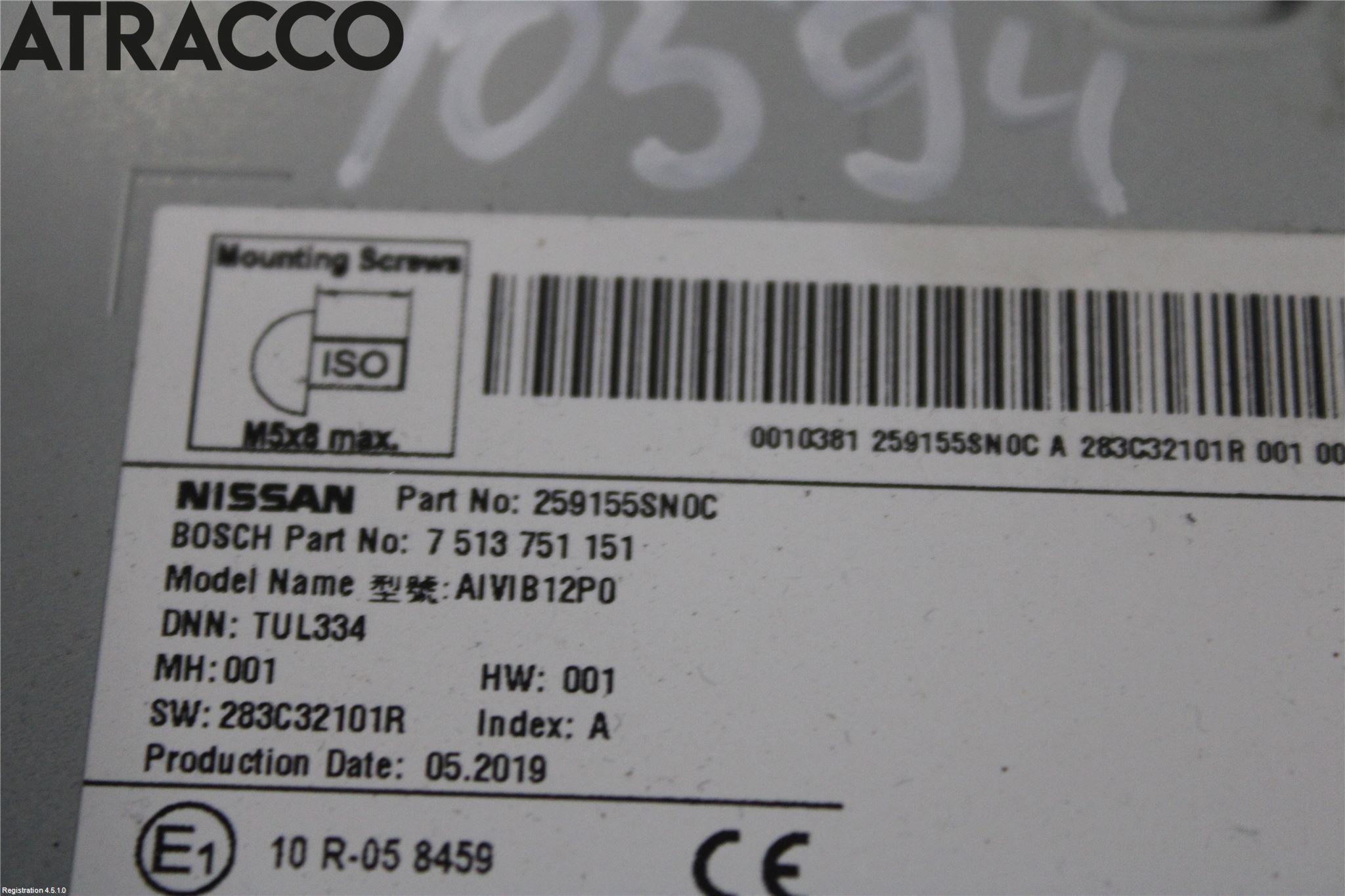 Nissan LEAF 18- Stereo Radio