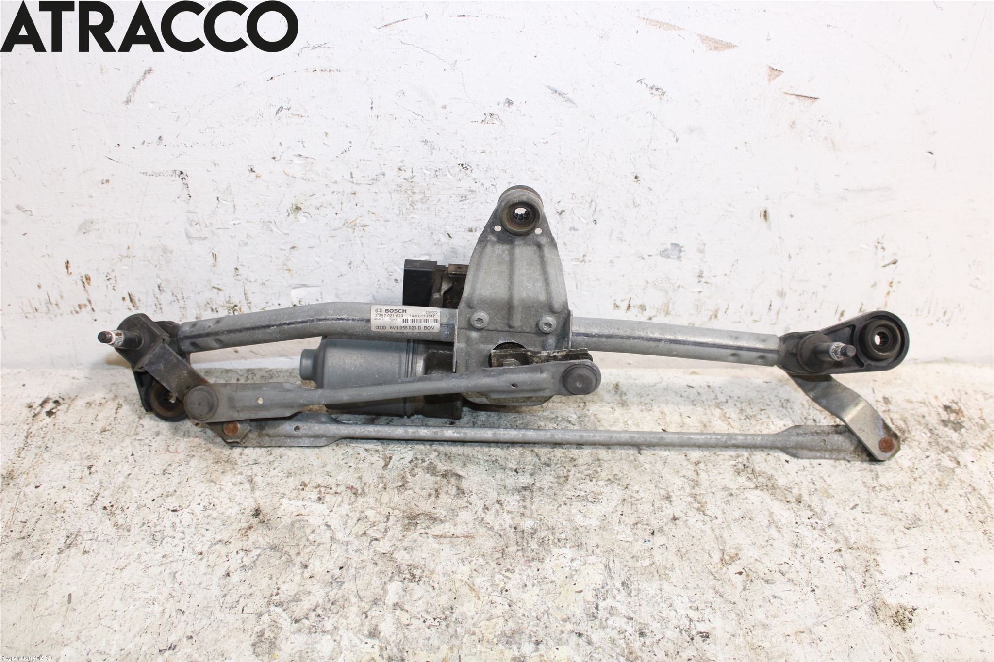 Audi A3/S3 05-13 Viskermotor Frontrute