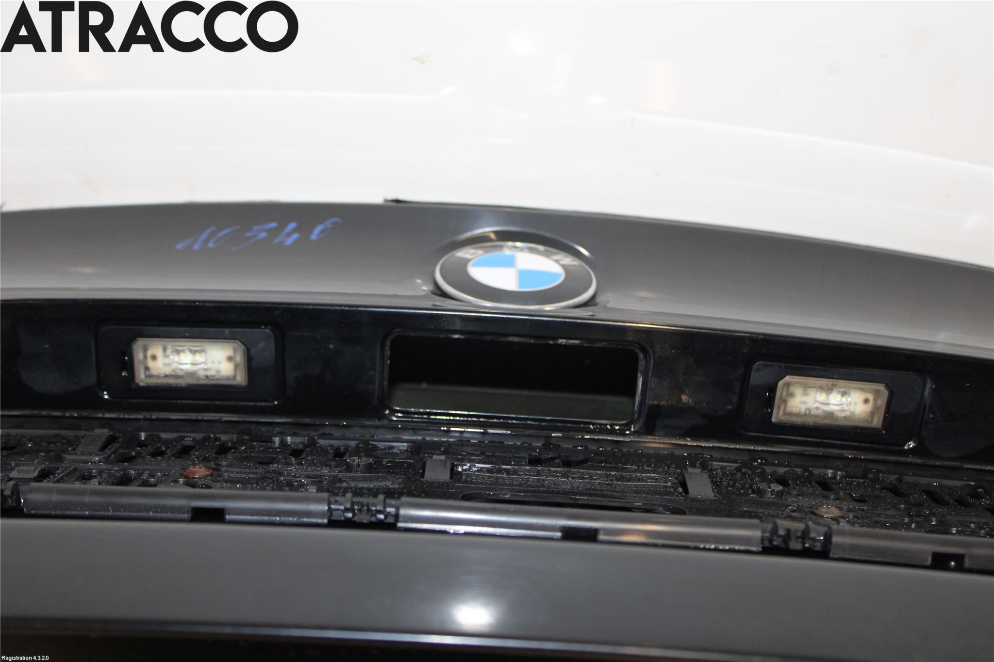 BMW 3 E90/91 SED/TOU 05-12 Bakluke Koffertlokk