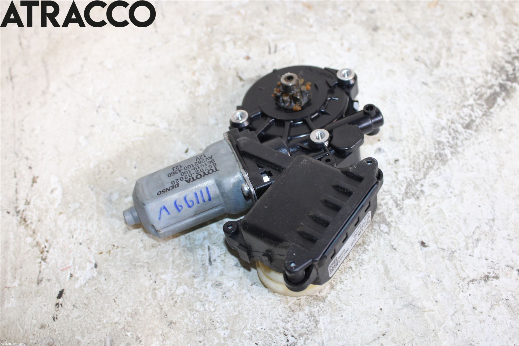 Toyota AURIS 10-12 Vindusheismotor