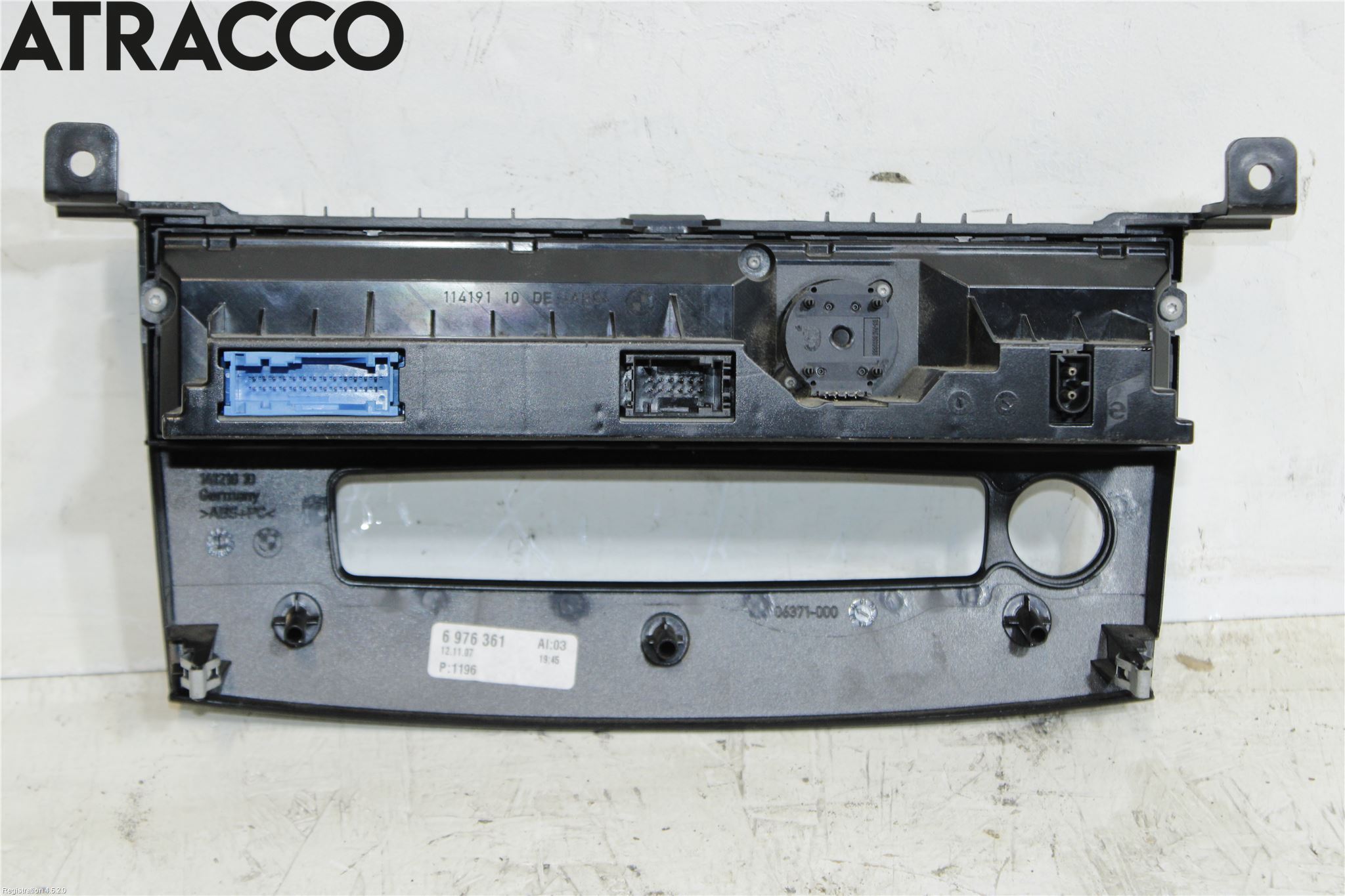 BMW 5 E60/61 Sed/Tou 02-10 Varme Ac Betjening-Display