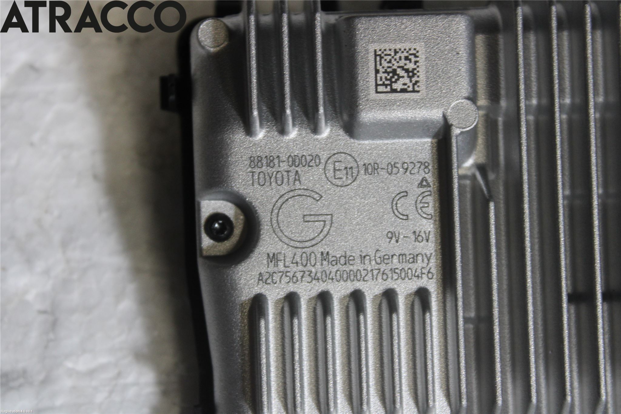 Toyota YARIS XP130 15-20 Sensor Kollisjonsbeskyttelse