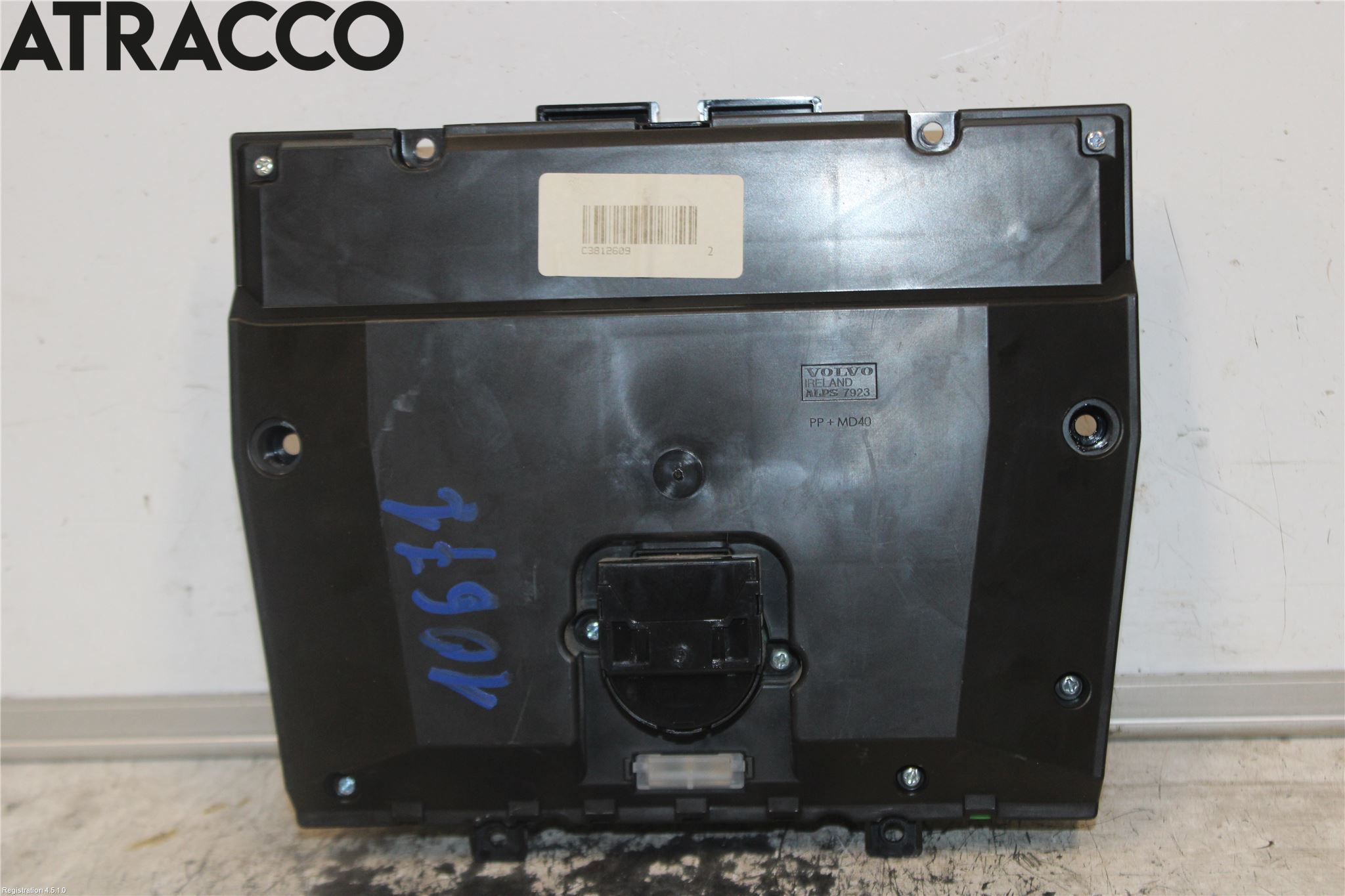 Volvo V60 14-18 Varme Ac Betjening-Display
