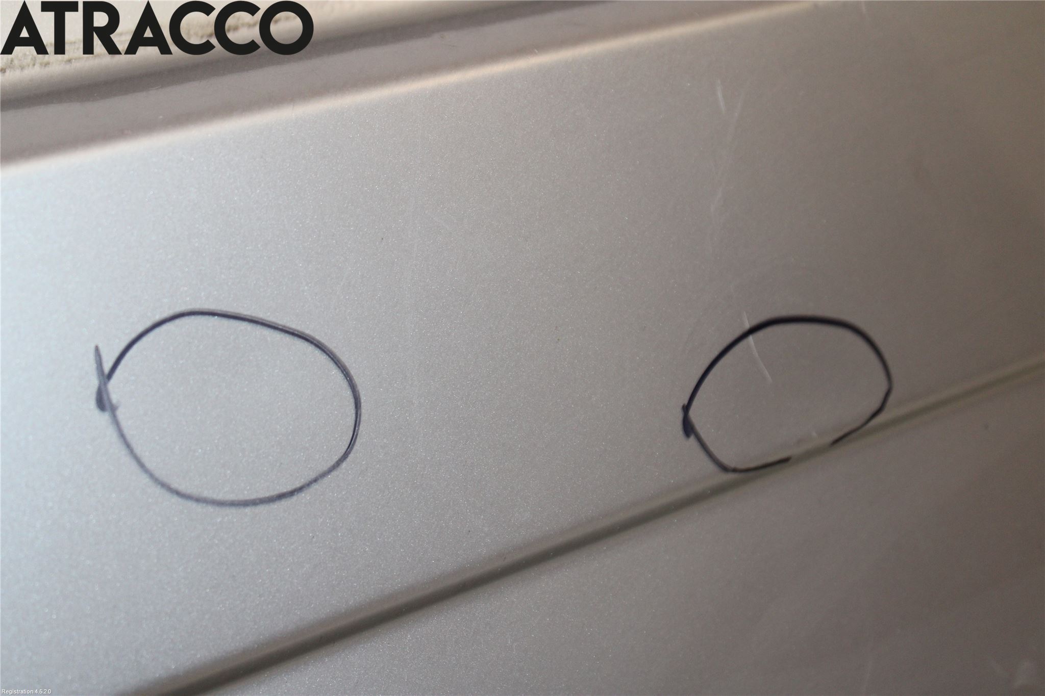 Volvo XC90 03-06 Bakluke Del Nedre (2Delt)