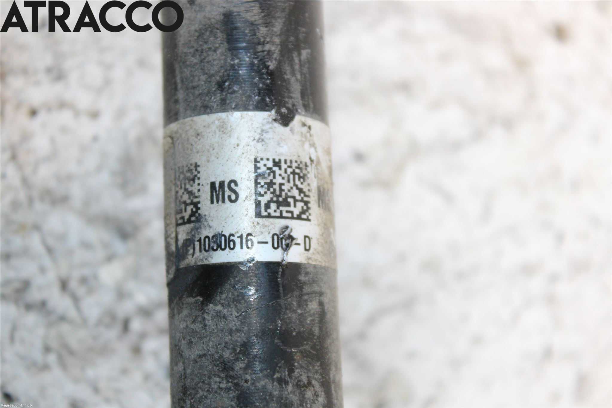 Tesla MODEL S 13- Drivaksel Foran Kompl Høyre