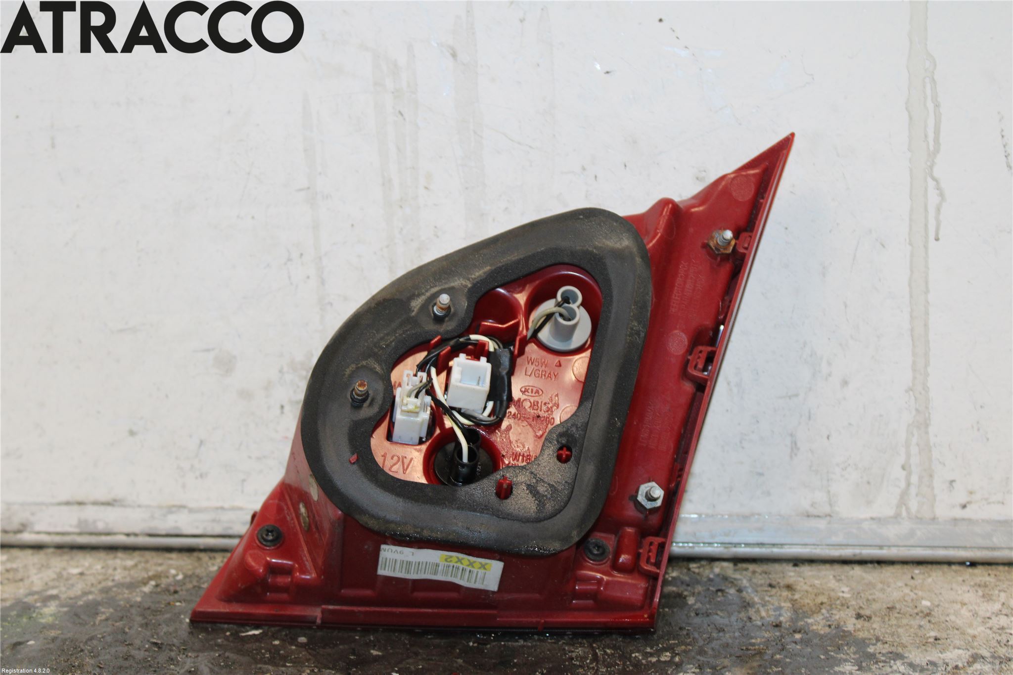 Kia VENGA 10-19 Baklykt Venstre  På Luke(Indre