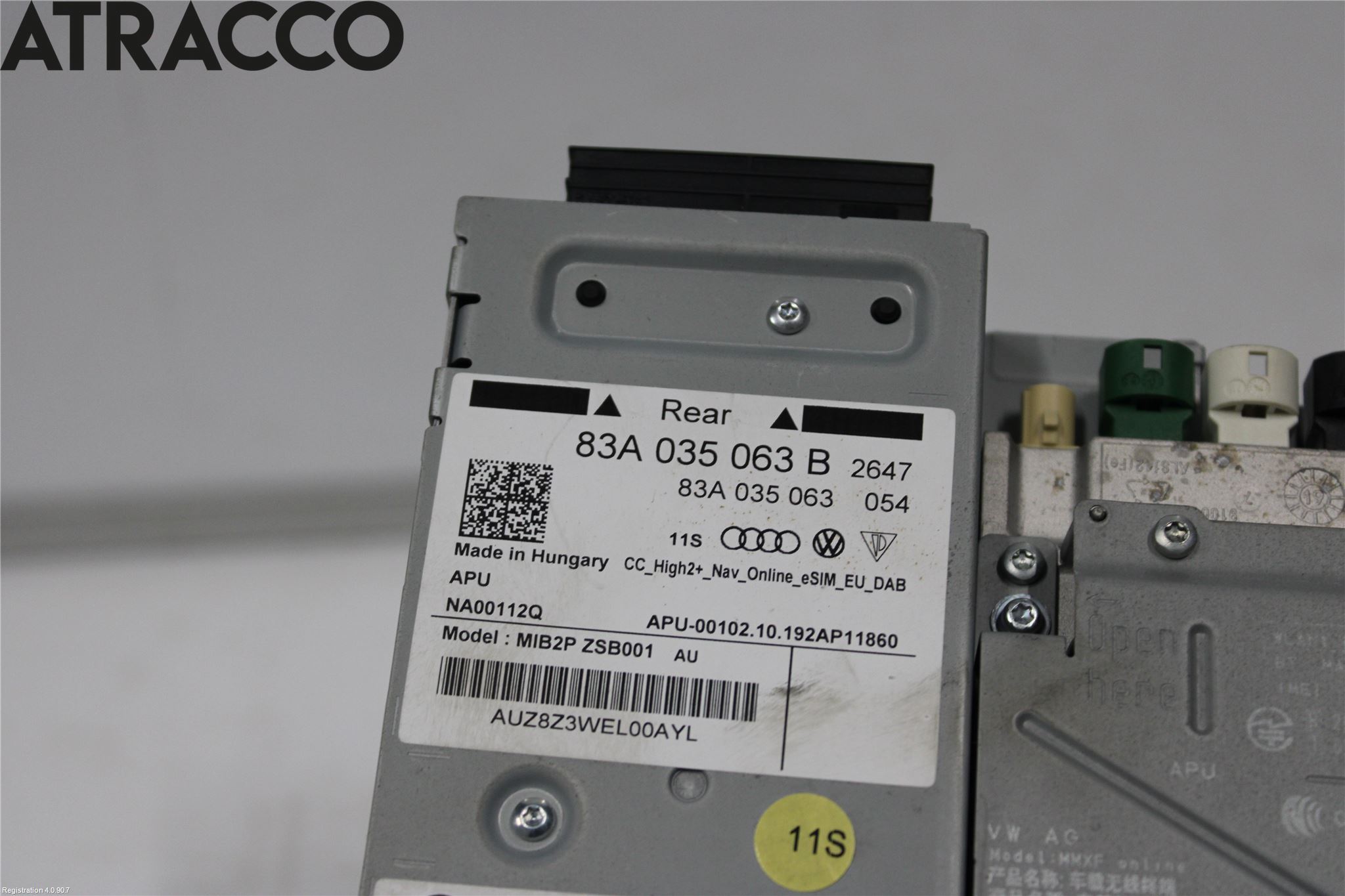 Audi A1 19- Stereo Radio Øvrig