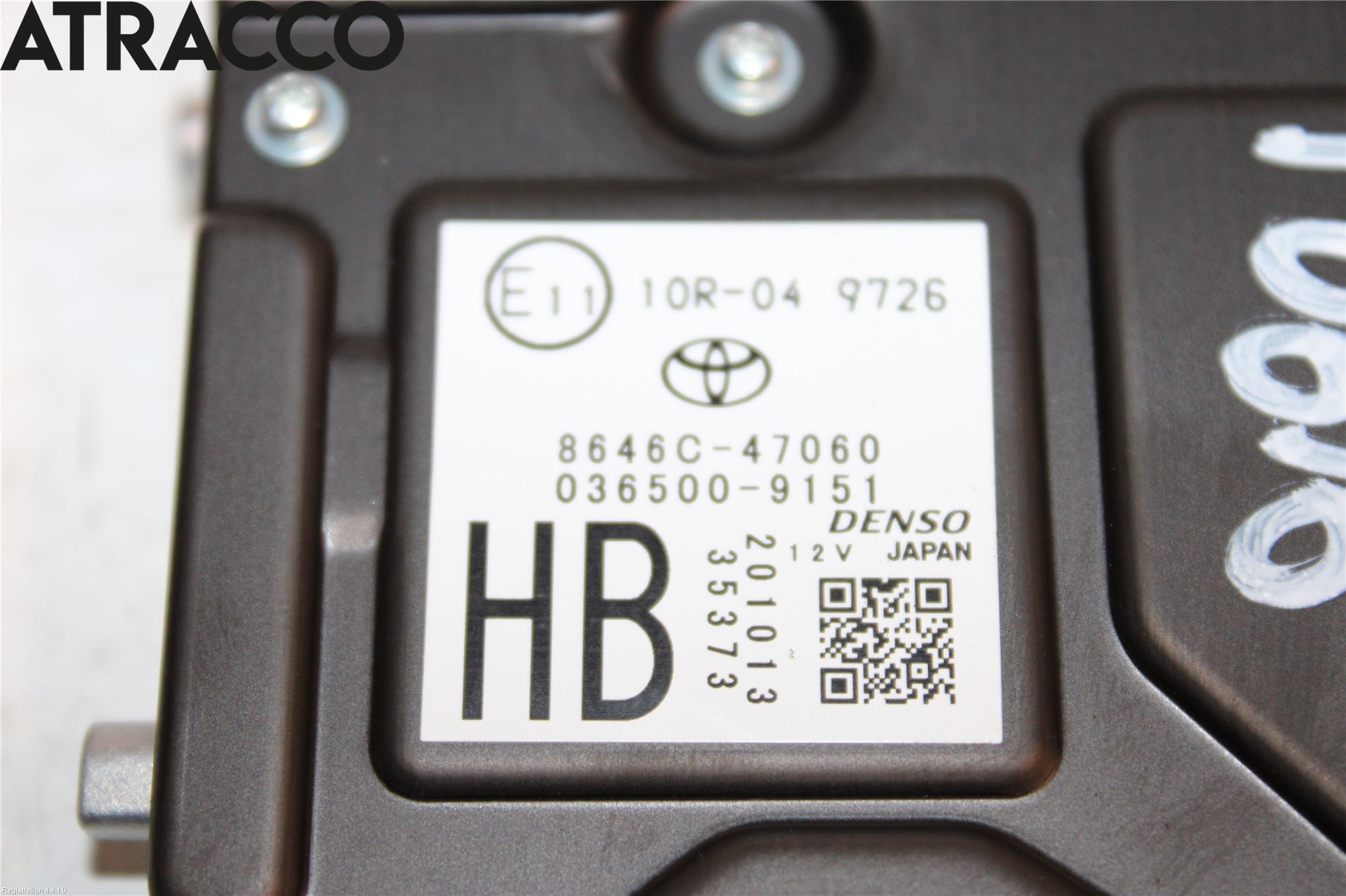 Toyota PRIUS+ ZVW40 12-20 Parkeringshjelp Kamera