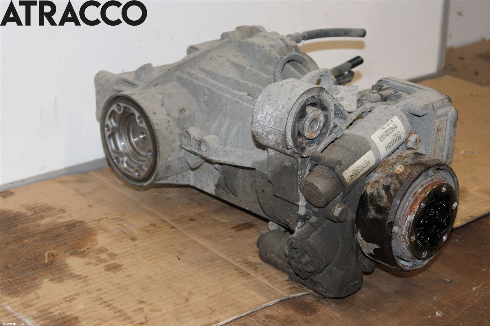 Volkswagen VW TRANSP/CARAVELLE (T5) 04-15 Bakaksel Kardang Bak -Diff