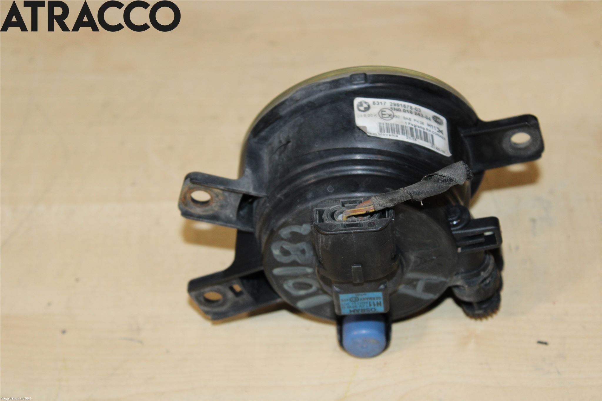 BMW X1 E84 10-15 Frontlykt-Kurve-Tåkelys