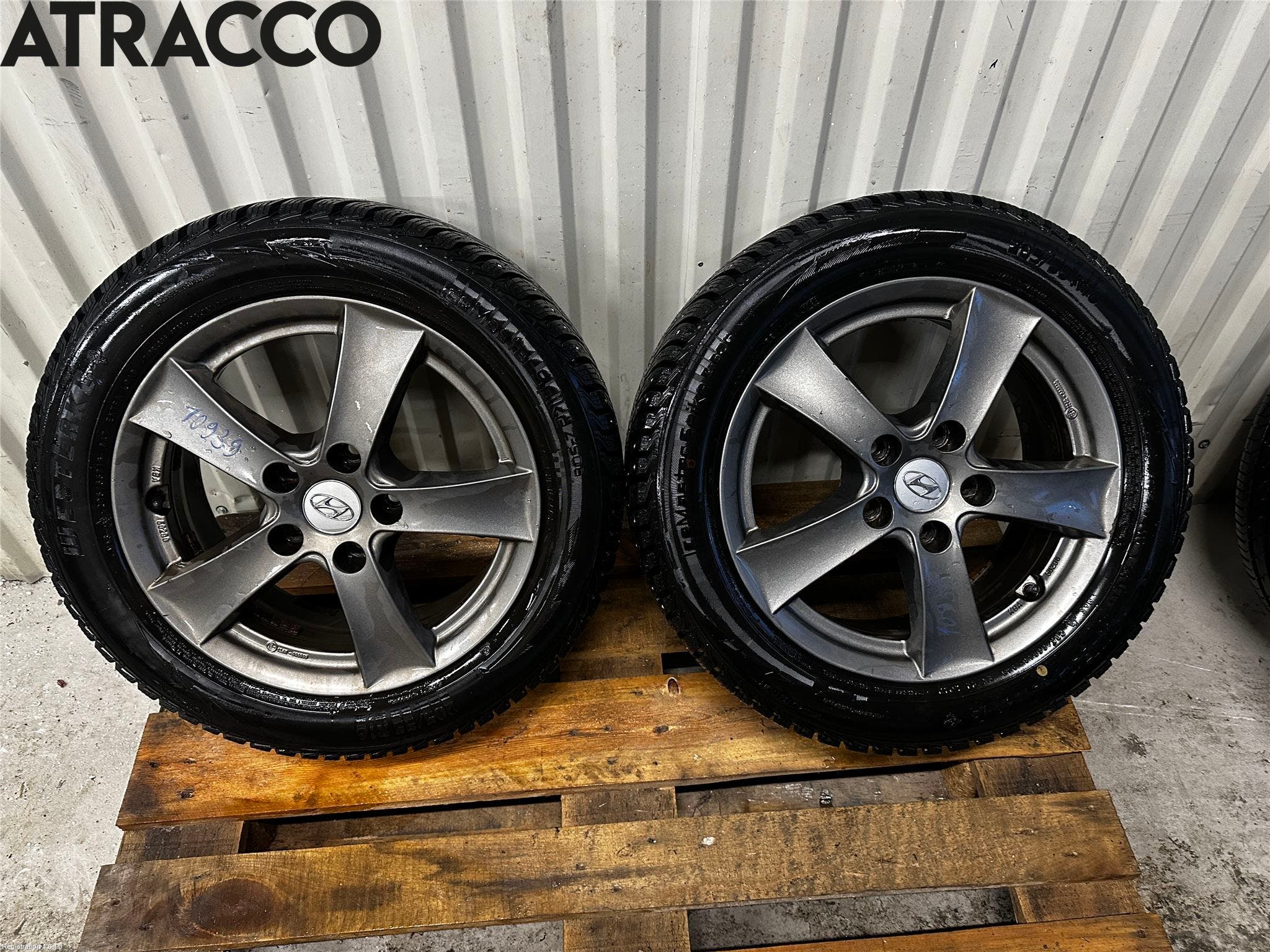 Hyundai i30 GD 13-17 Dekk Vinter På Alu Felg 4Stk