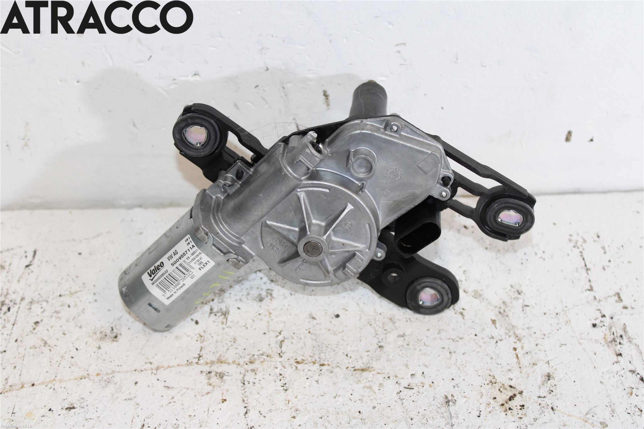 Volkswagen VW GOLF / E-GOLF VII 13-20 Viskermotor Bakluke