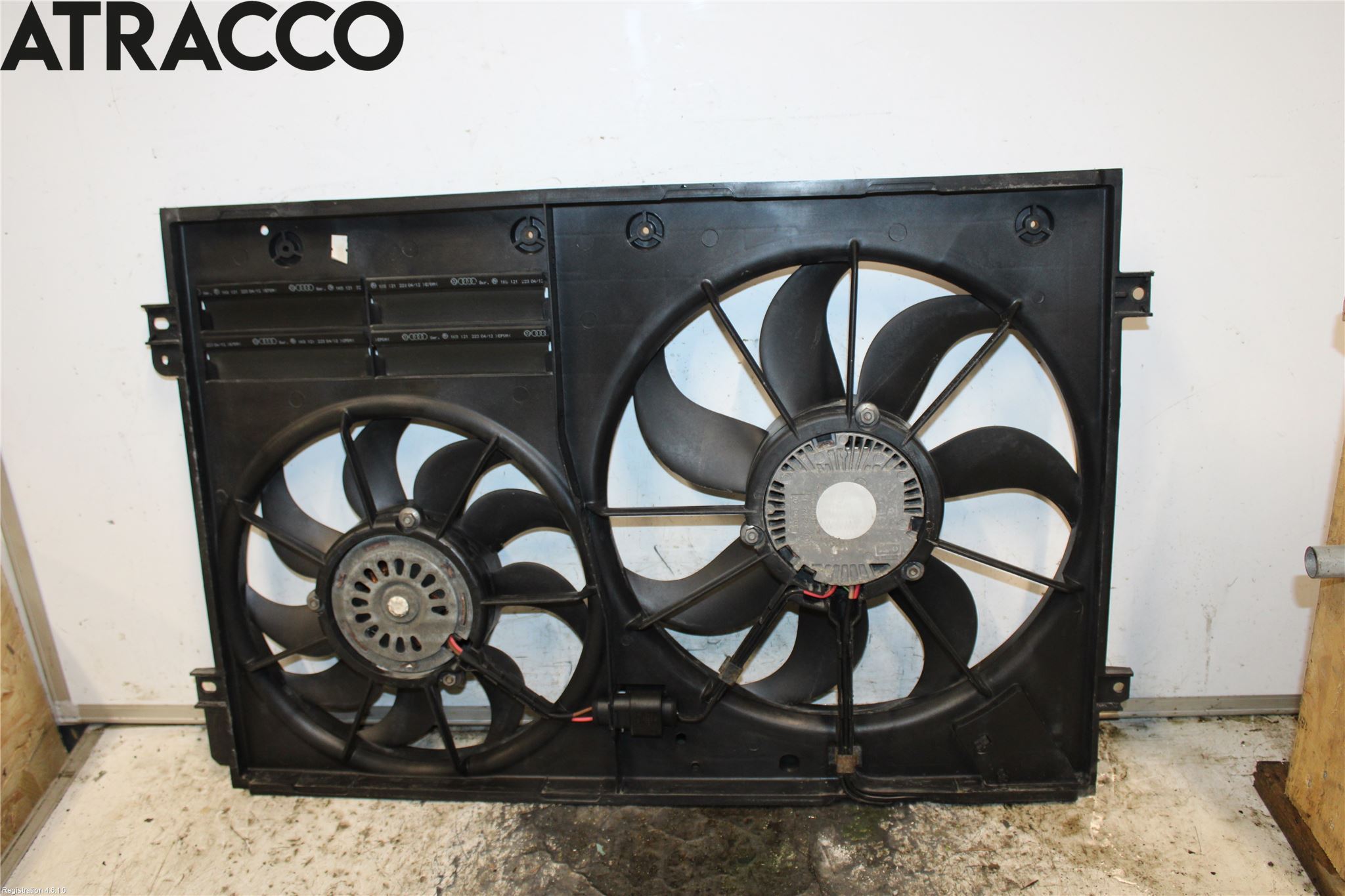 Volkswagen VW TOURAN 10-15 Kjølevifte Elektrisk