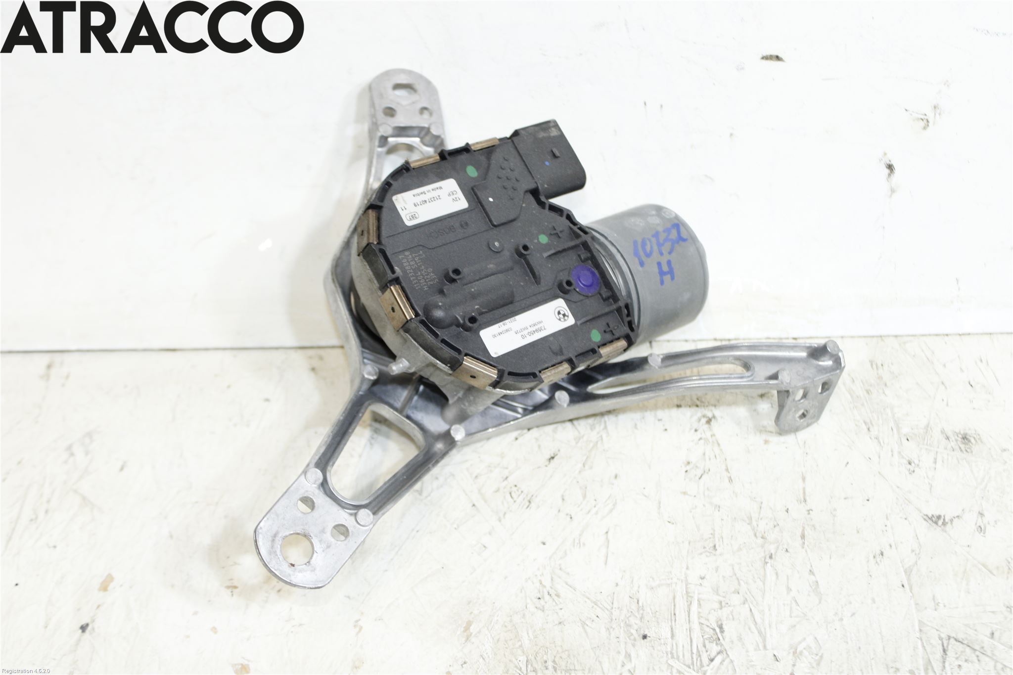 BMW i3 I01 13-22 Viskermotor Frontrute