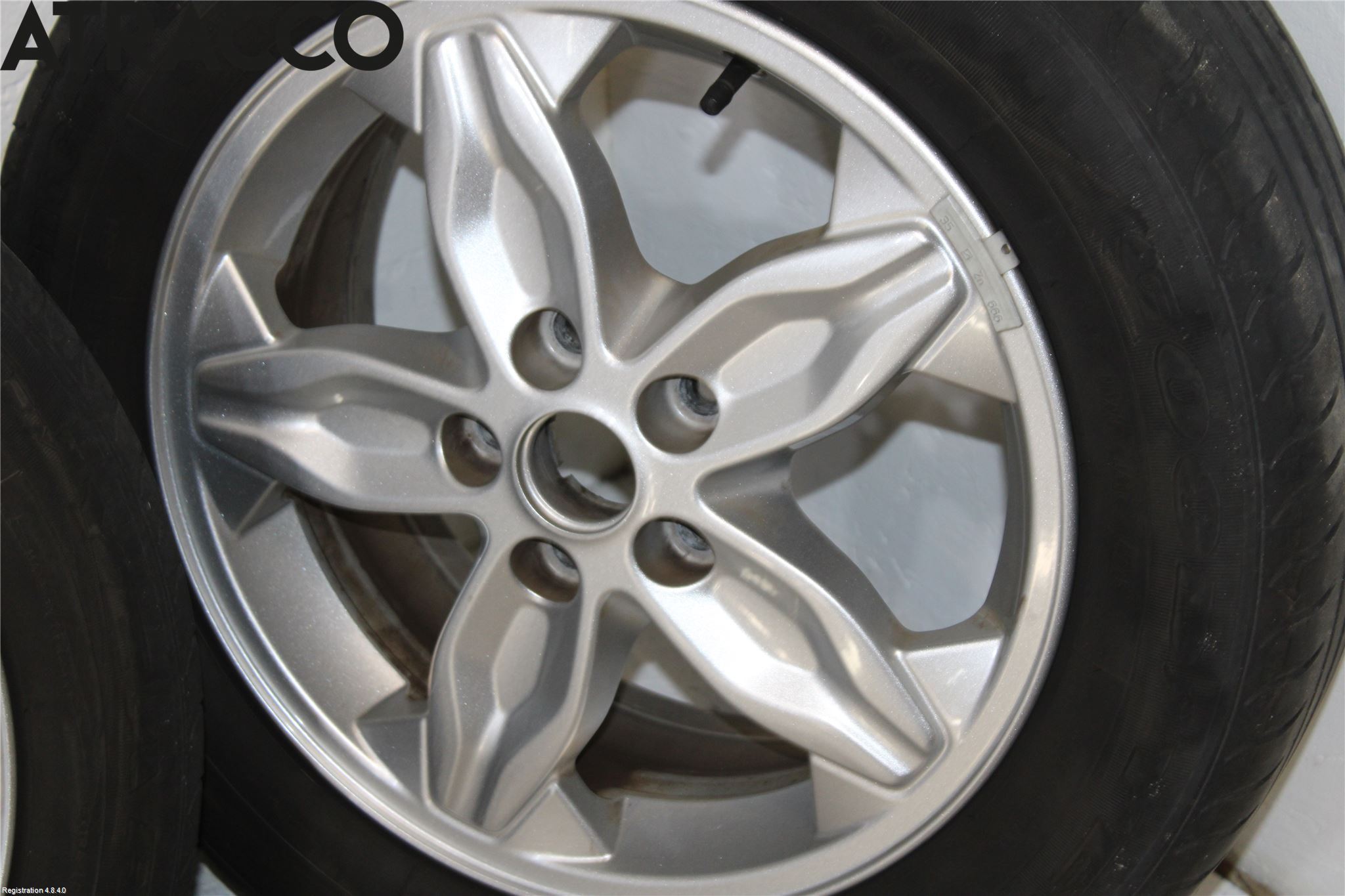 Volkswagen VW TOURAN 03-10 Dekk Sommer På Alu Felg 4Stk