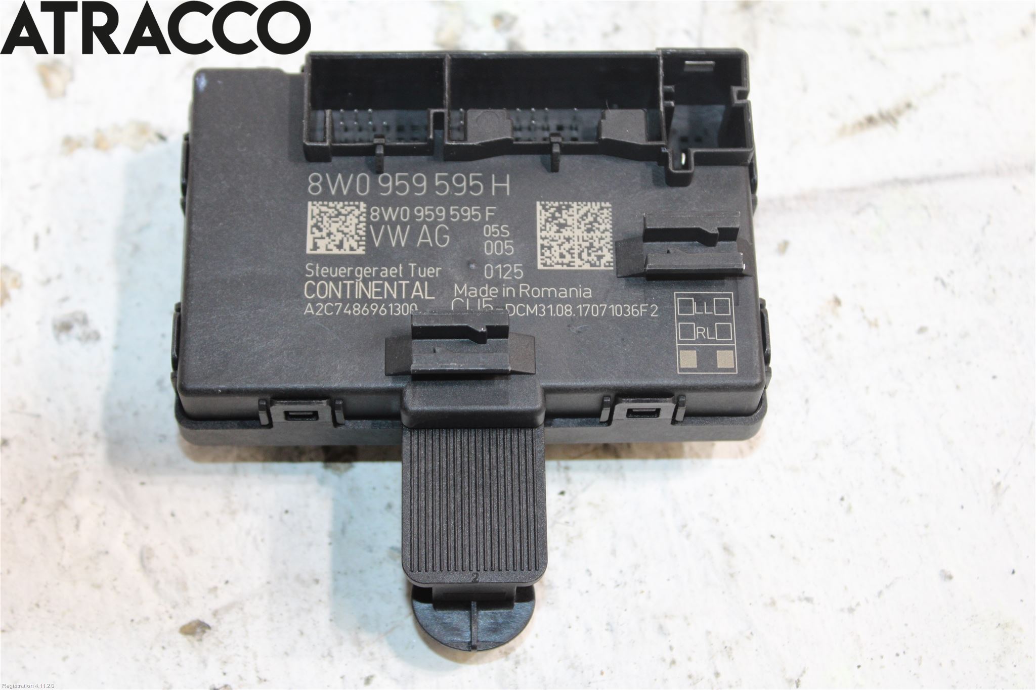 Audi A4/S4 B9 16-19 Styreenhet Dør