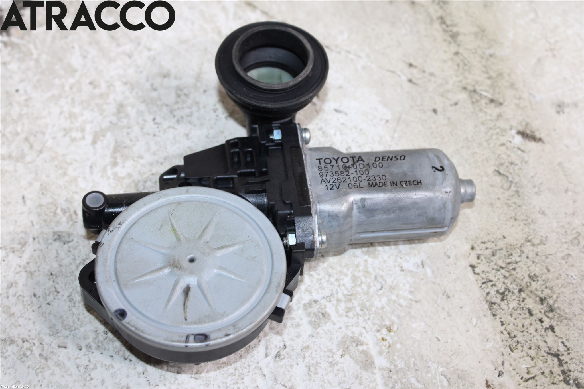 Toyota AURIS 10-12 Vindusheismotor