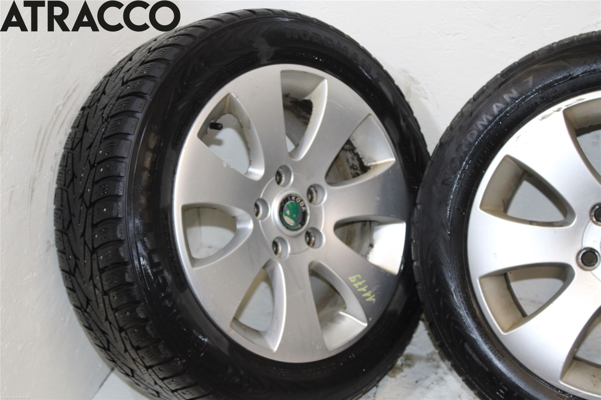 Skoda SUPERB 09-15 Dekk Vinter På Alu Felg 4Stk