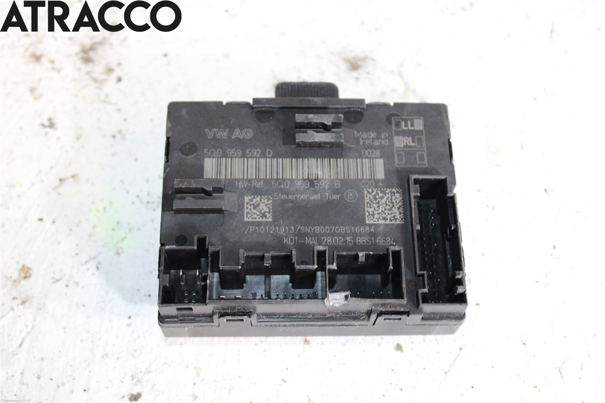 Volkswagen VW GOLF / E-GOLF VII 13-20 Styreenhet Dør