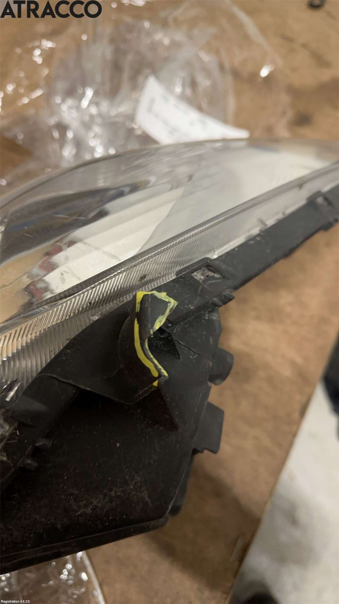 Toyota YARIS XP90 06-11 Frontlykt Venstre