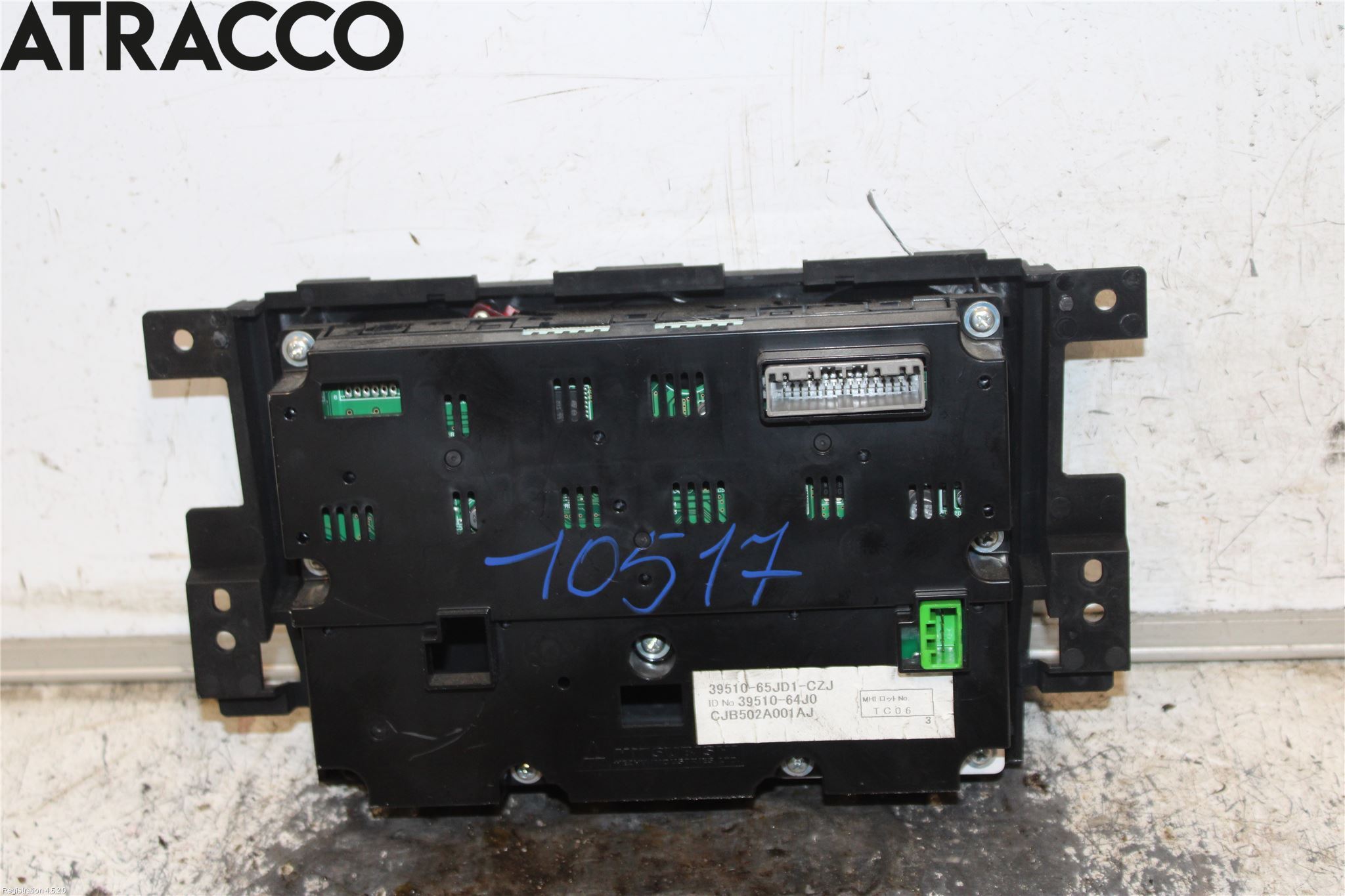 Suzuki GRAND VITARA II 06-14 Varme Ac Betjening-Display