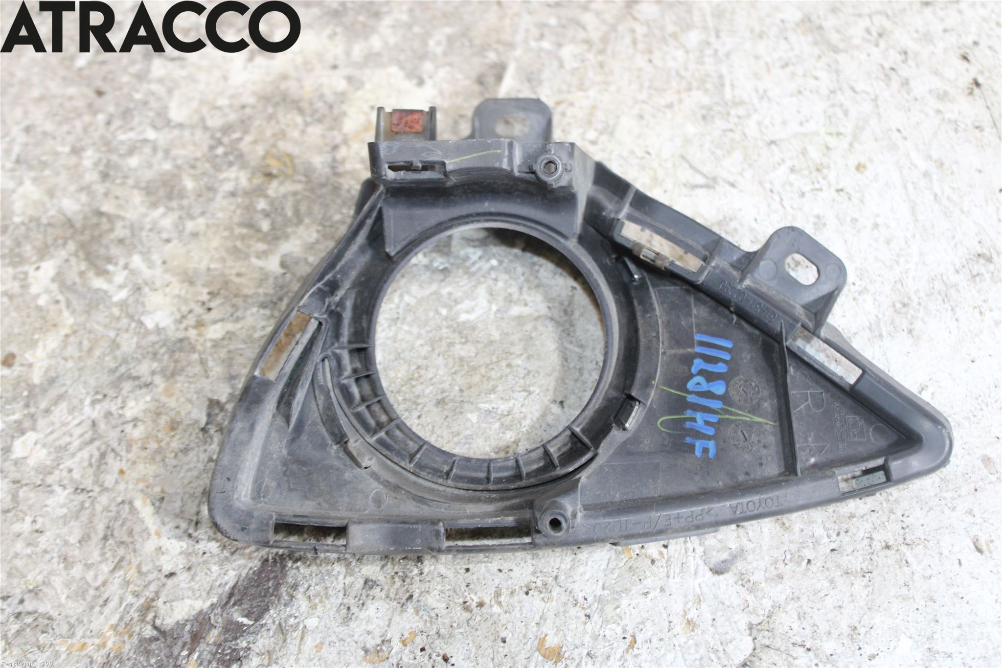 Toyota AURIS 13-19 Frontlykt Kurve-Tåkelys Ramme