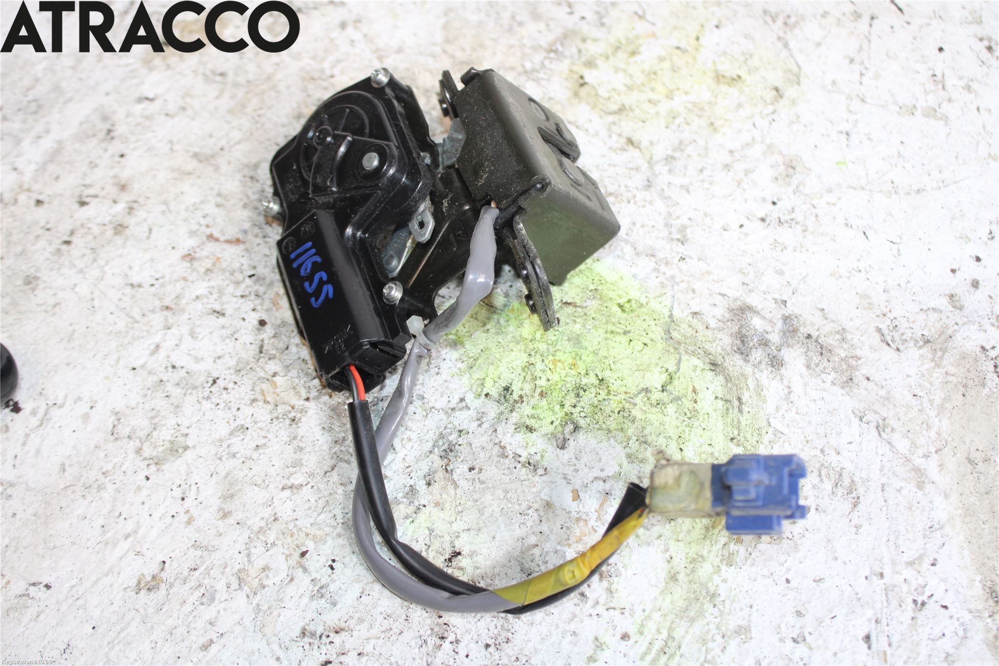 Toyota COROLLA VERSO 04-07 Bakluke-Lokk Låsekasse