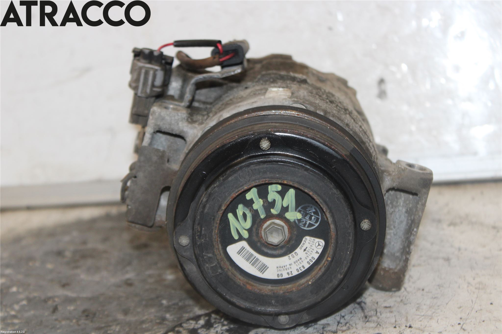 Mercedes-Benz MB E-KLASS (W212) 09-16 Varme Ac Kompressor