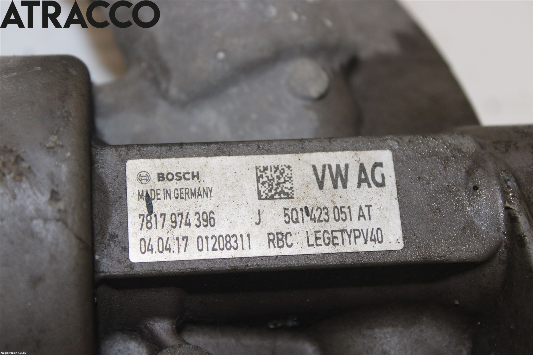 Volkswagen VW GOLF / E-GOLF VII 13-20 Styrväxel/Snäcka Elektrisk